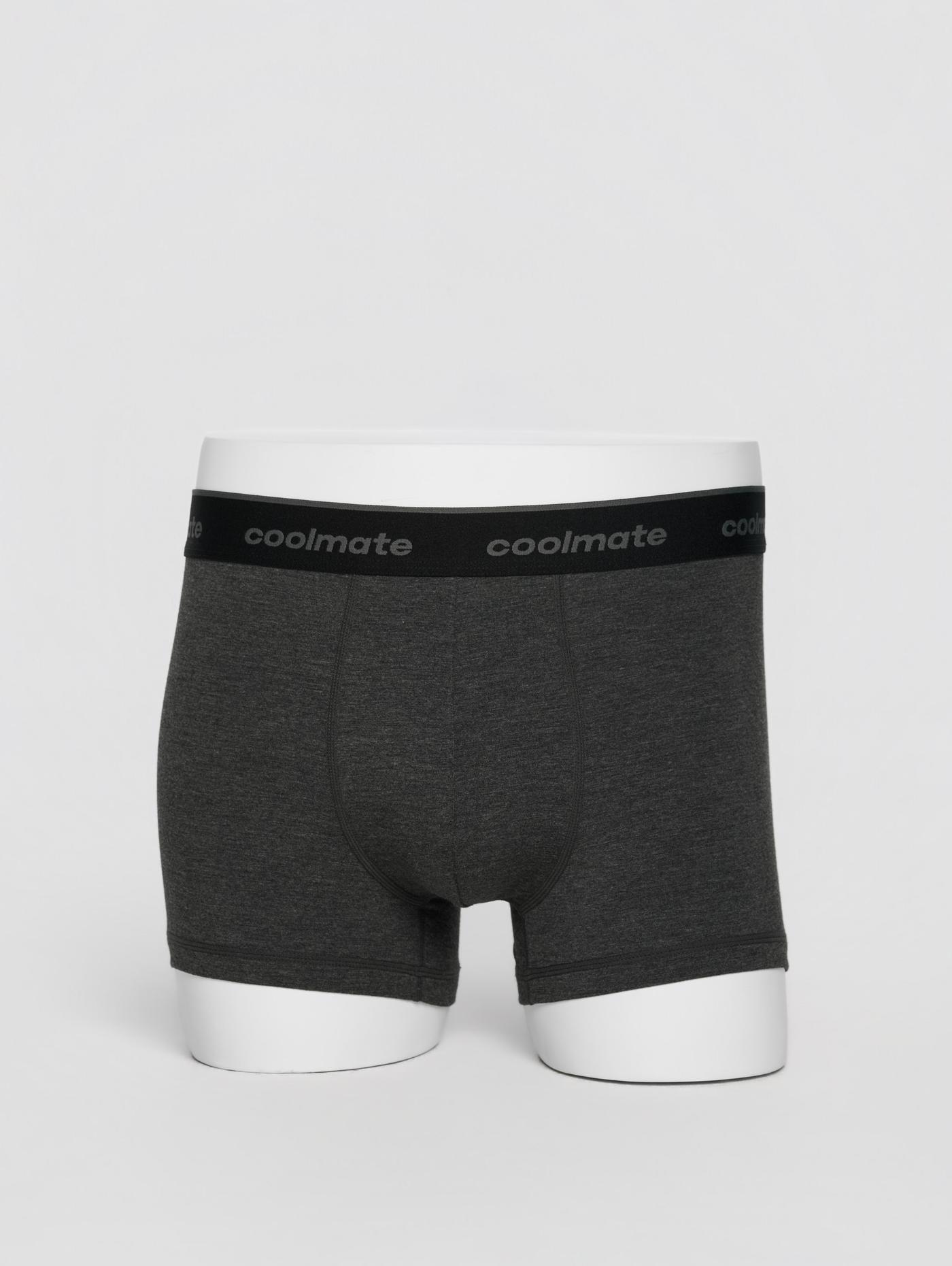 Quần Lót Nam Trunk Bamboo Melange Logo 2 - undefined
