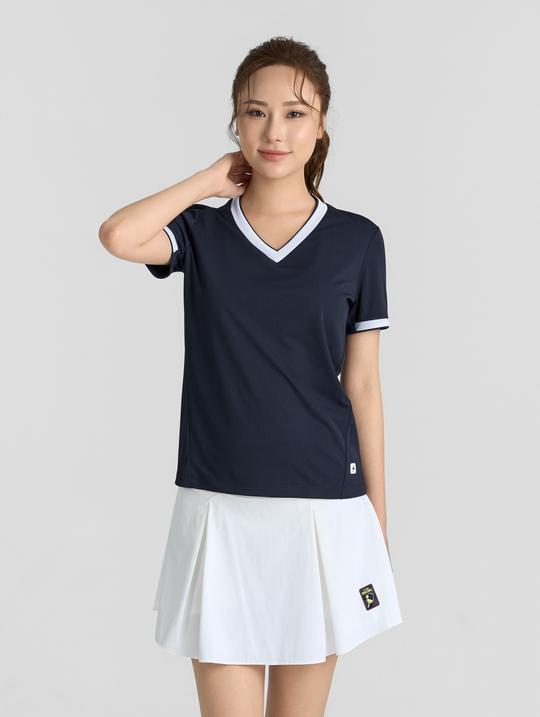 Áo Tshirt Pickleball nữ cổ V Zero Mark - undefined