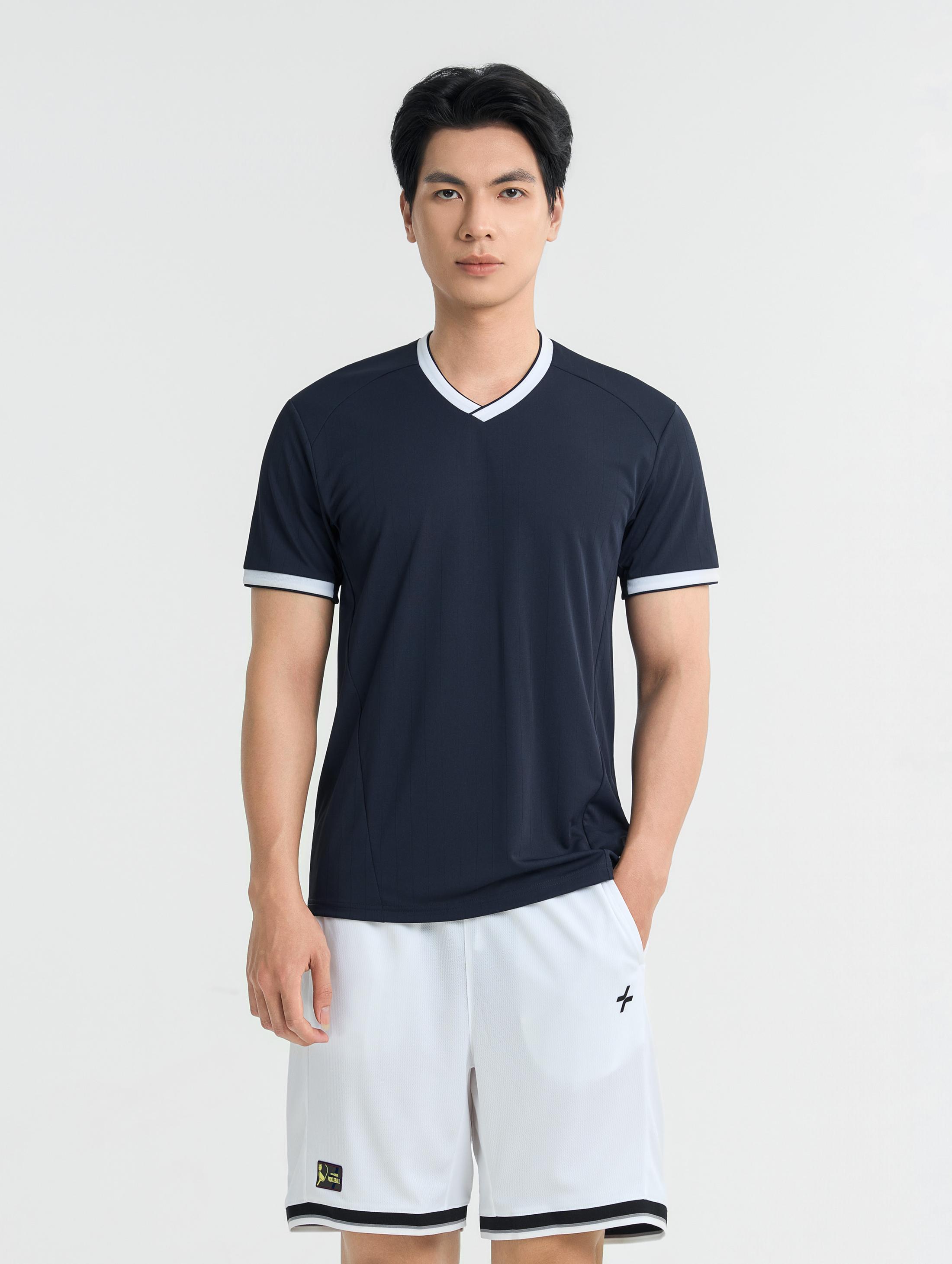 Áo Tshirt Pickleball nam cổ V Zero Mark - undefined