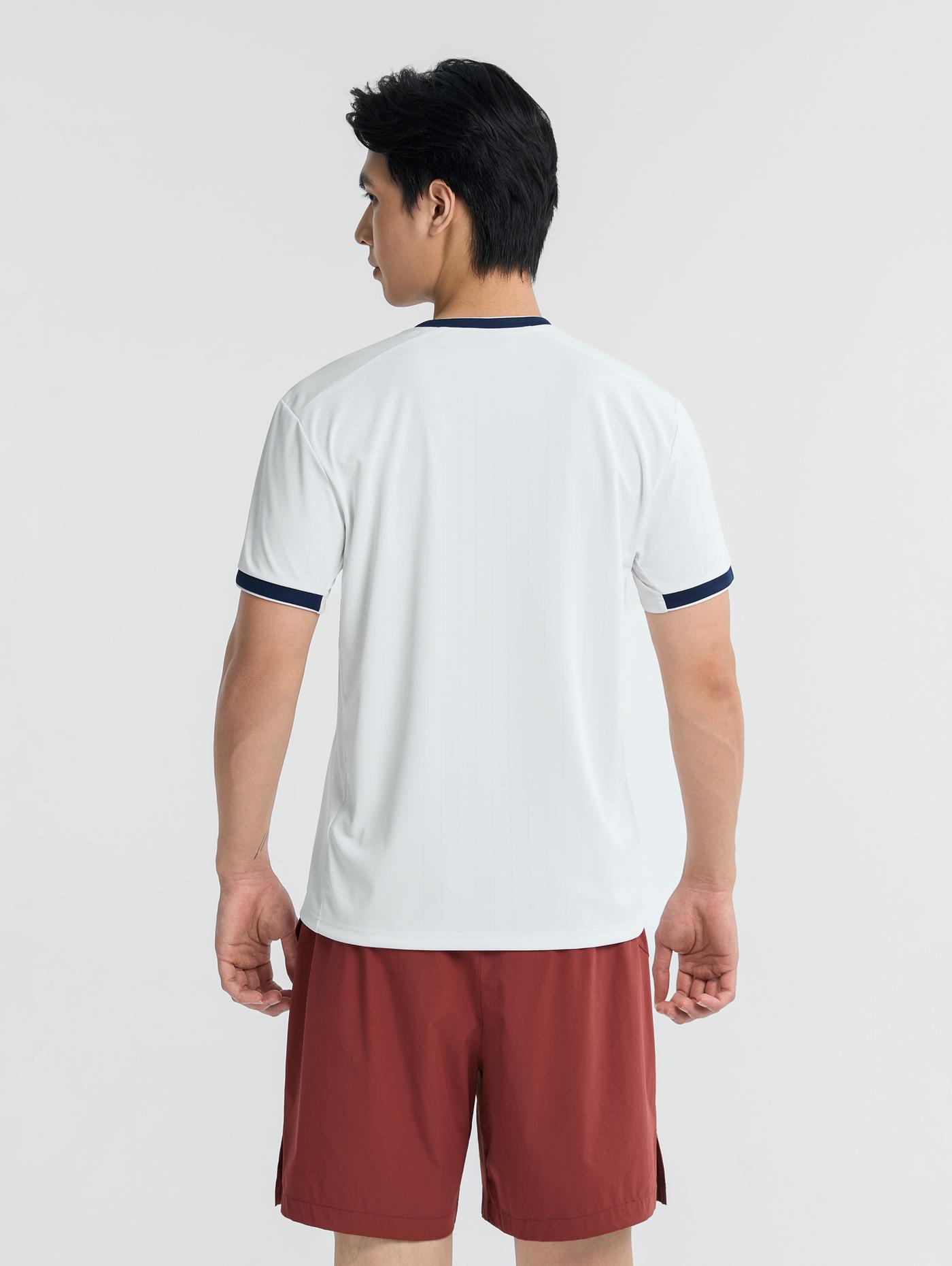 Áo Tshirt Pickleball nam cổ V Zero Mark - undefined