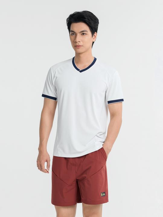 Áo Tshirt Pickleball nam cổ V Zero Mark - undefined