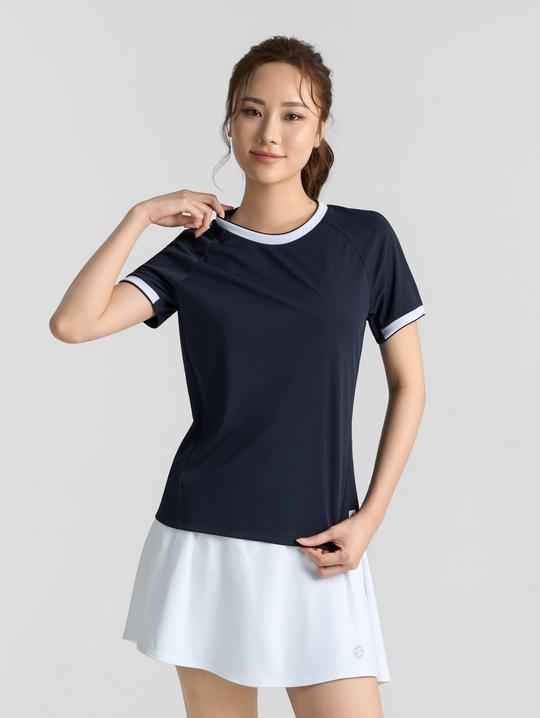 Áo Tshirt Pickleball nữ cổ tròn Zero Mark - undefined