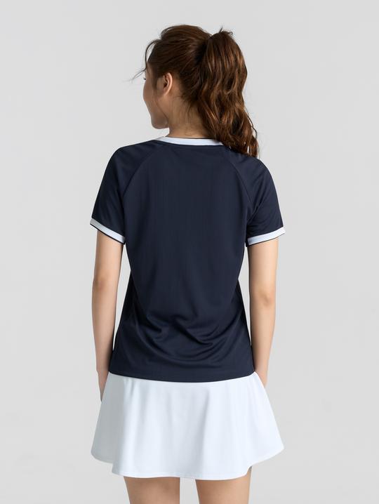 Áo Tshirt Pickleball nữ cổ tròn Zero Mark - undefined