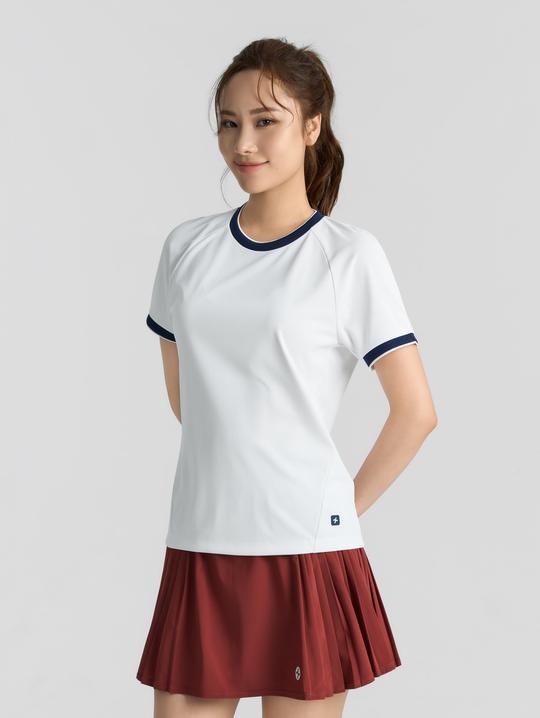 Áo Tshirt Pickleball nữ cổ tròn Zero Mark - undefined