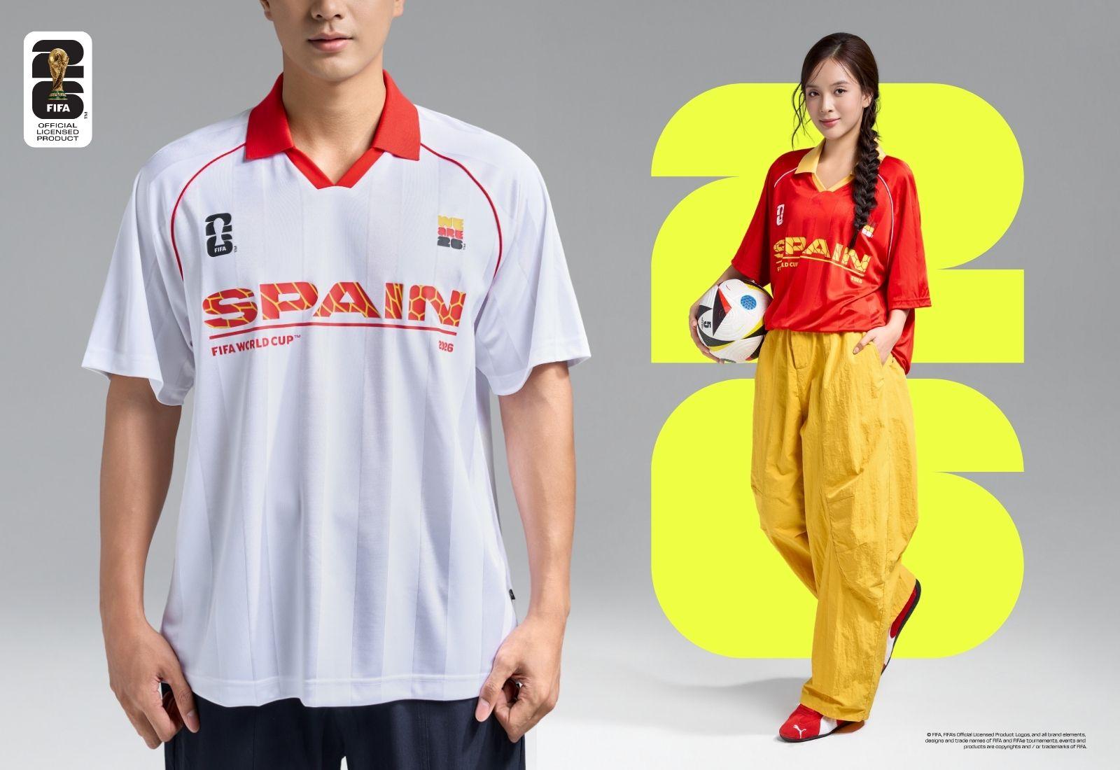 Áo Polo World Cup Đội Tuyển Tây Ban Nha