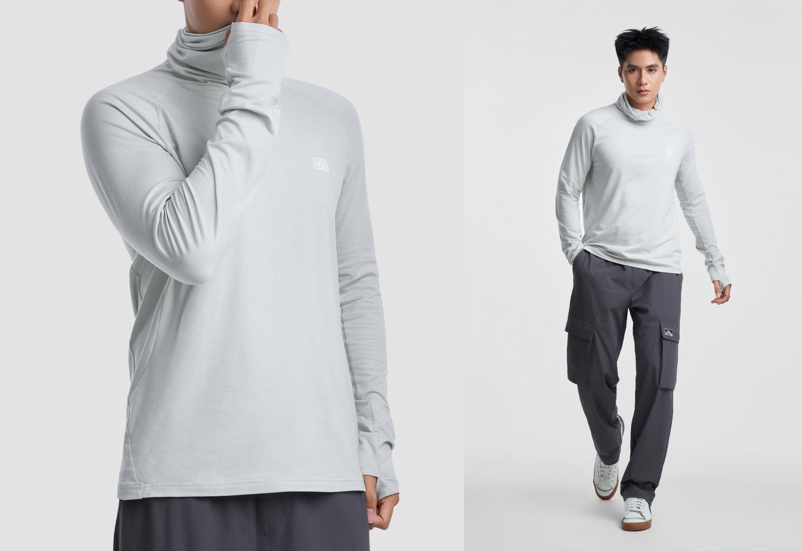 Áo Hoodie chống nắng nam Quick Dry Sun Protection UPF50