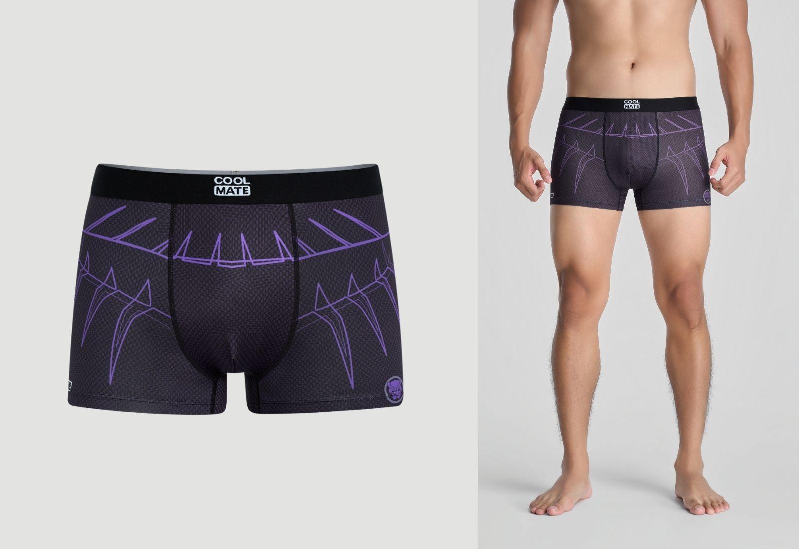 Quần Lót Nam Trunk Black Panther