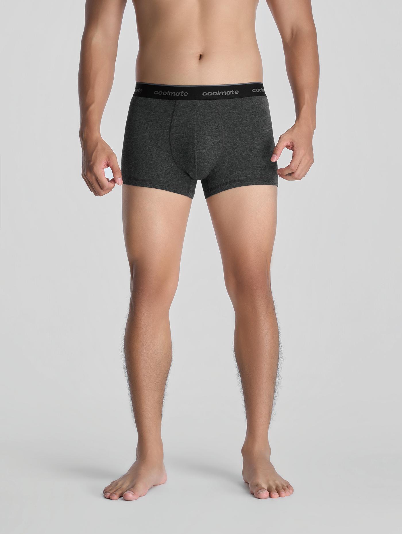 Combo 3 Quần Lót Nam Trunk Bamboo Melange Logo 2 - undefined