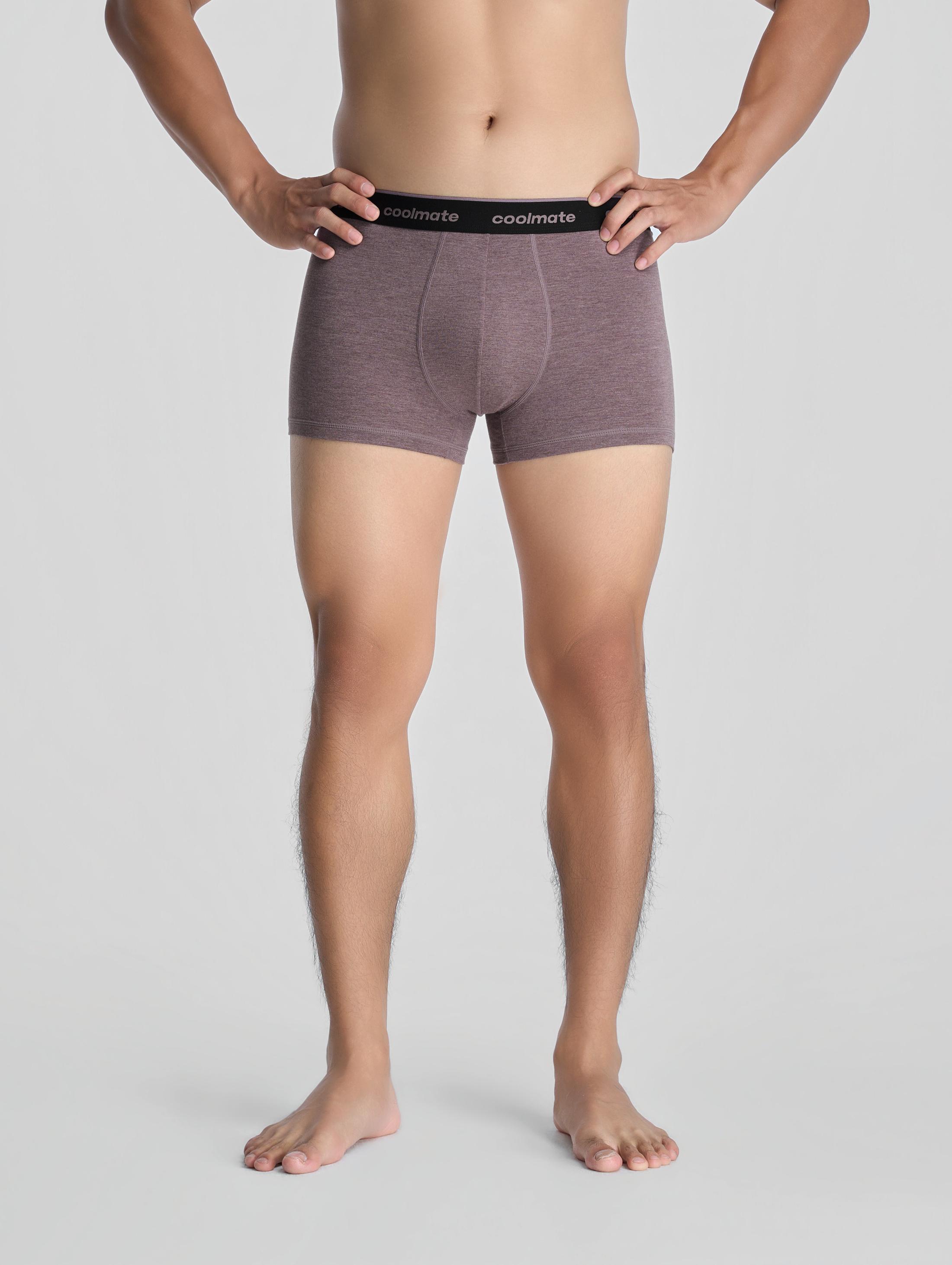 Combo 3 Quần Lót Nam Trunk Bamboo Melange Logo 2 - undefined