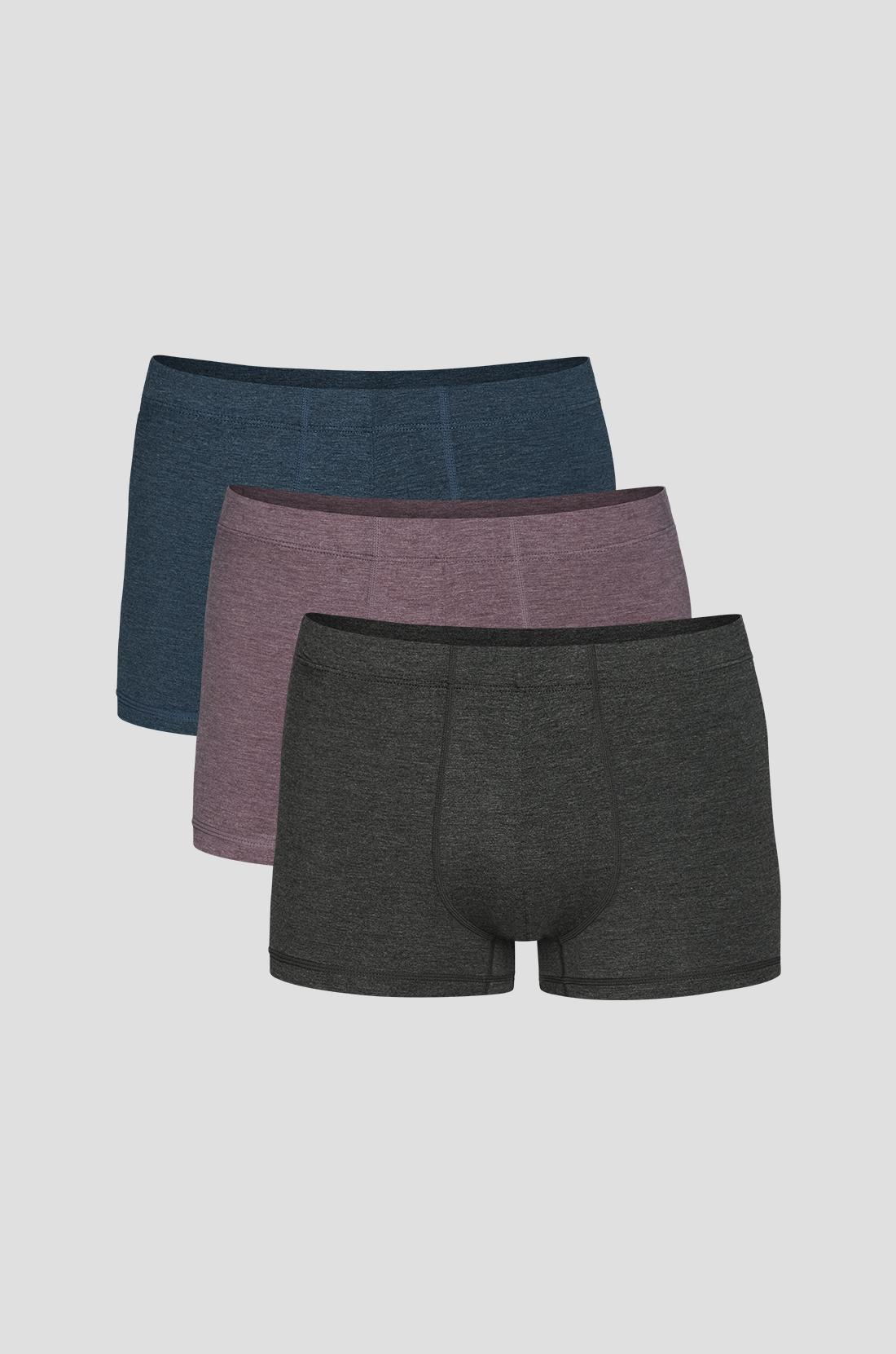 Combo 3 Quần Lót Nam Trunk Bamboo Melange - undefined