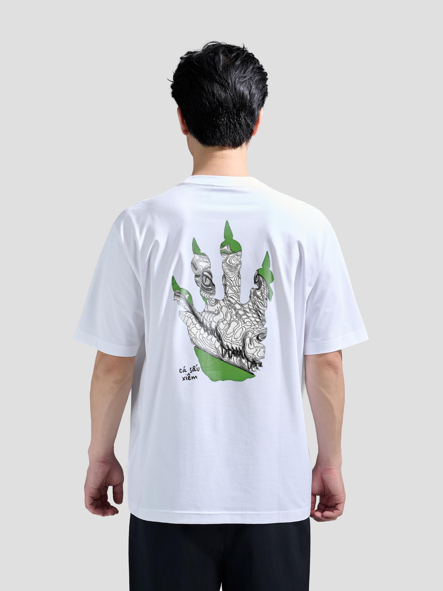 Áo Jungle Cá Sấu Xiêm Cotton 220gsm - undefined