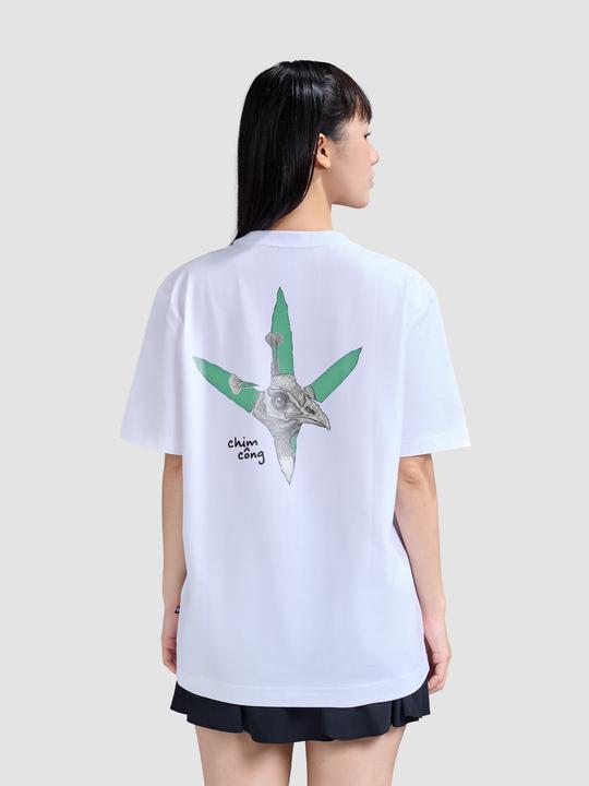 Áo Jungle Chim Công Cotton 220gsm - undefined