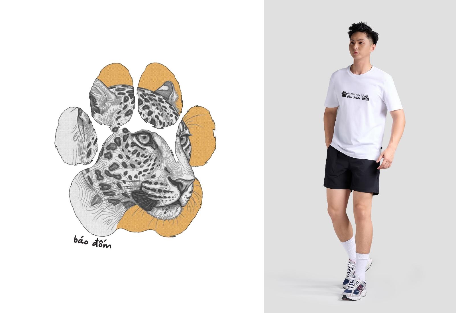 Áo Jungle Báo Đốm Cotton 220gsm