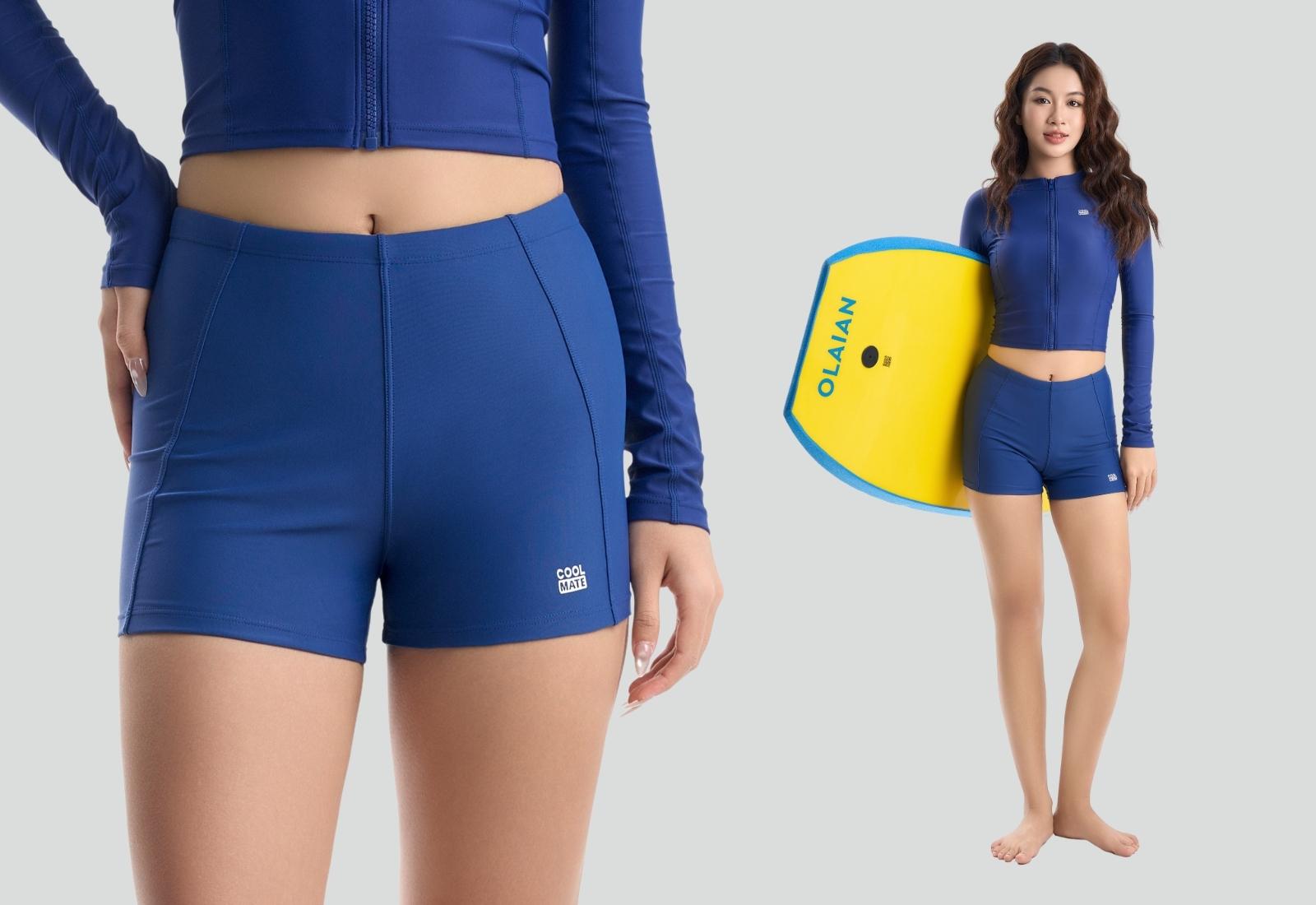 Summer shorts bơi nữ Coolmate 3 inch