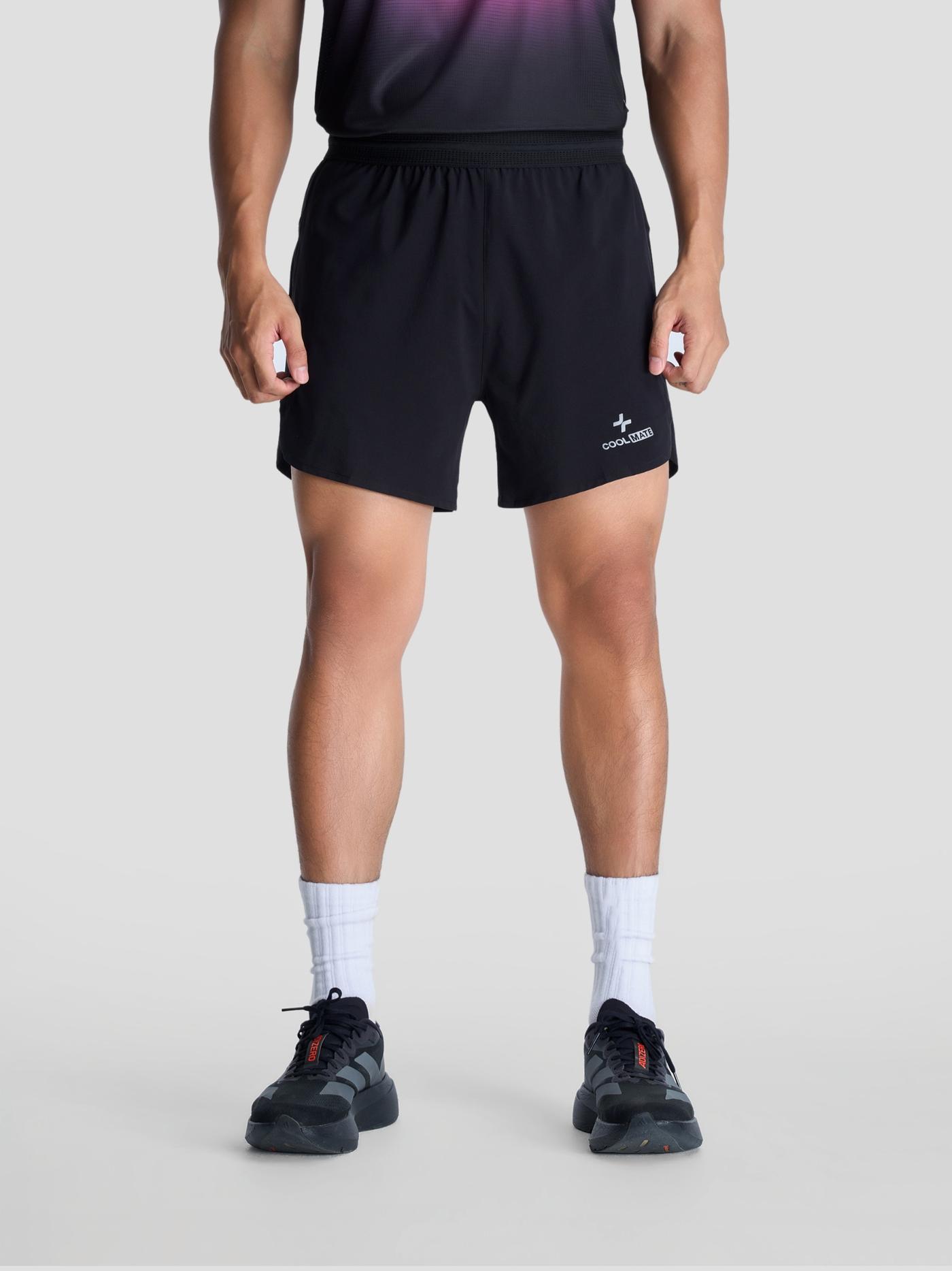 Quần shorts nam chạy bộ CoolFast 5 inch - undefined