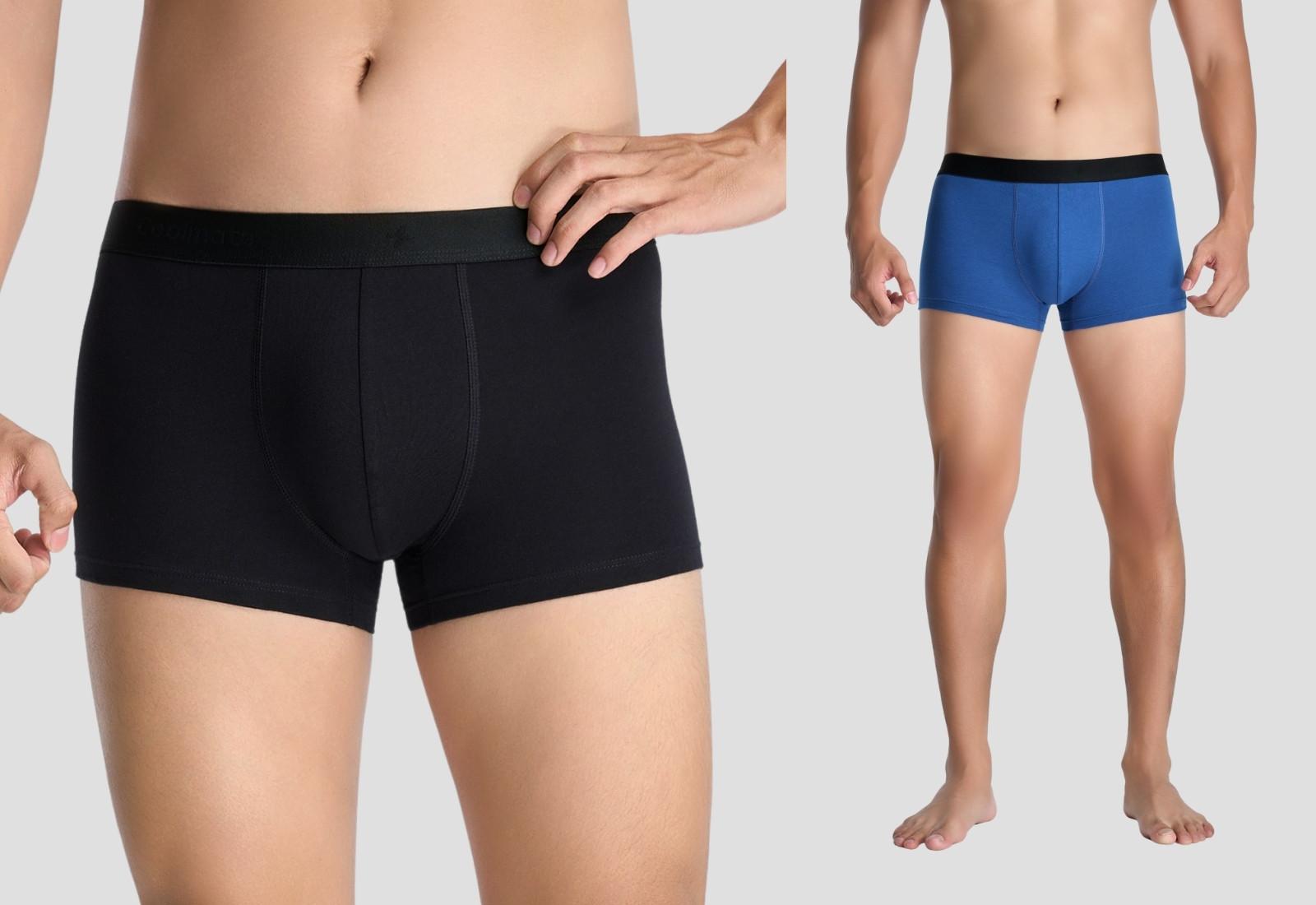 Quần lót nam Trunk Cotton Co Giãn Essentials