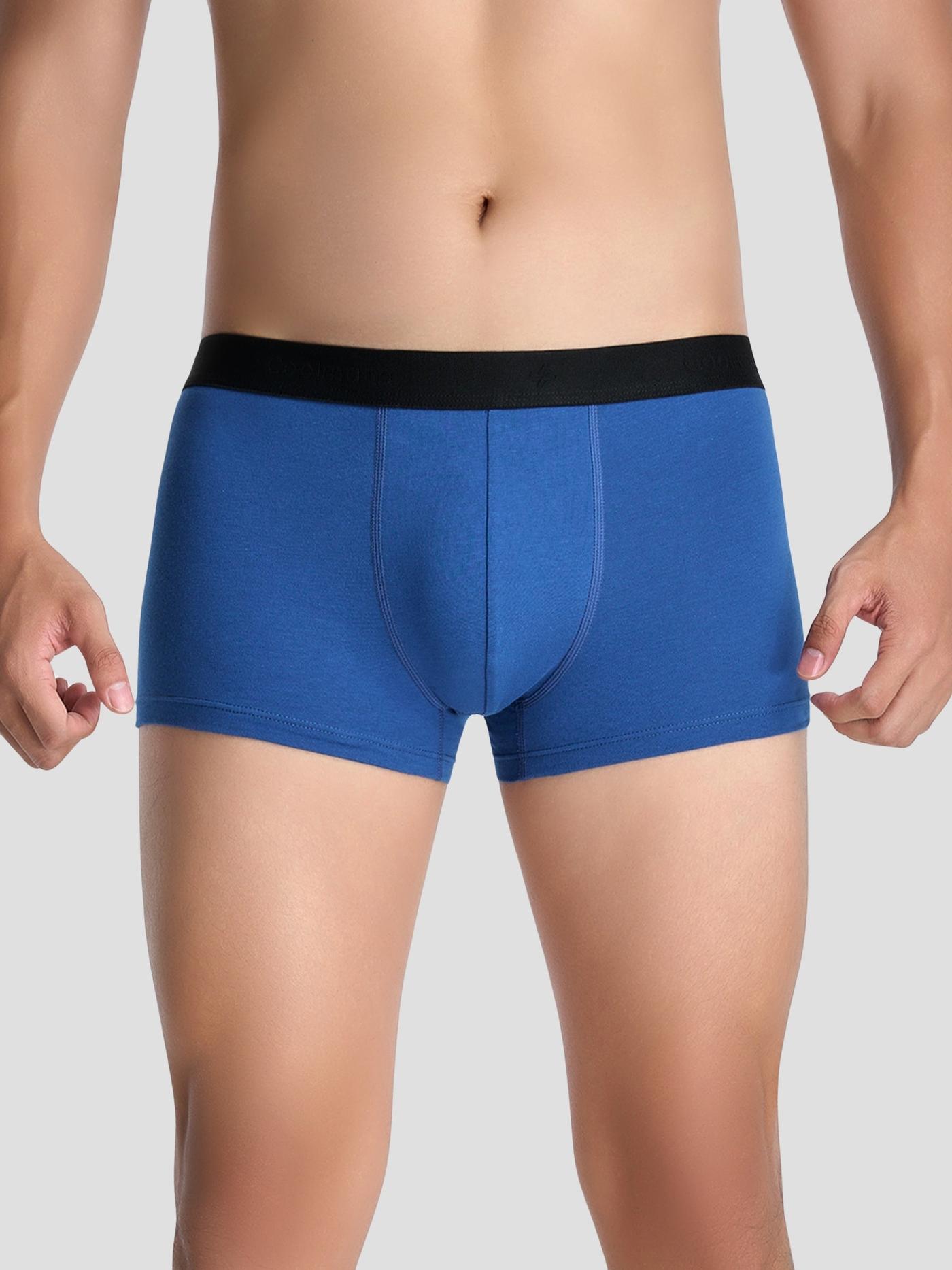 Quần lót nam Trunk Cotton Co Giãn Essentials - undefined
