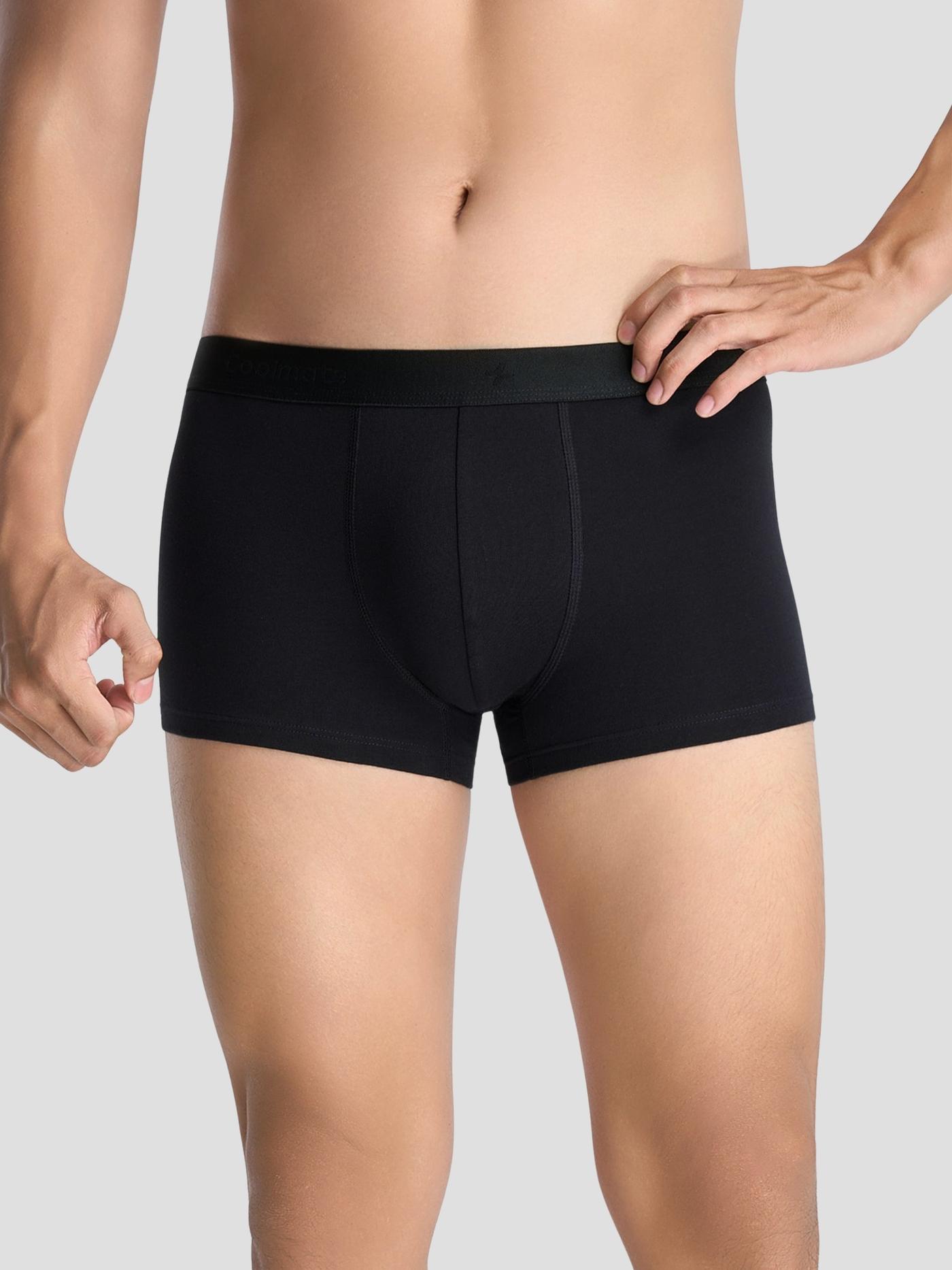 Quần lót nam Trunk Cotton Co Giãn Essentials - undefined