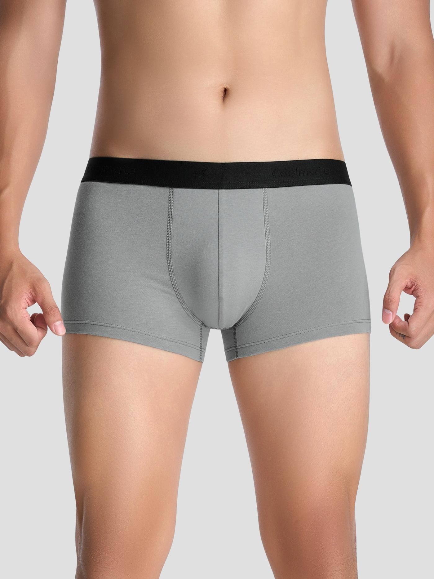 Quần lót nam Trunk Cotton Co Giãn Essentials - undefined