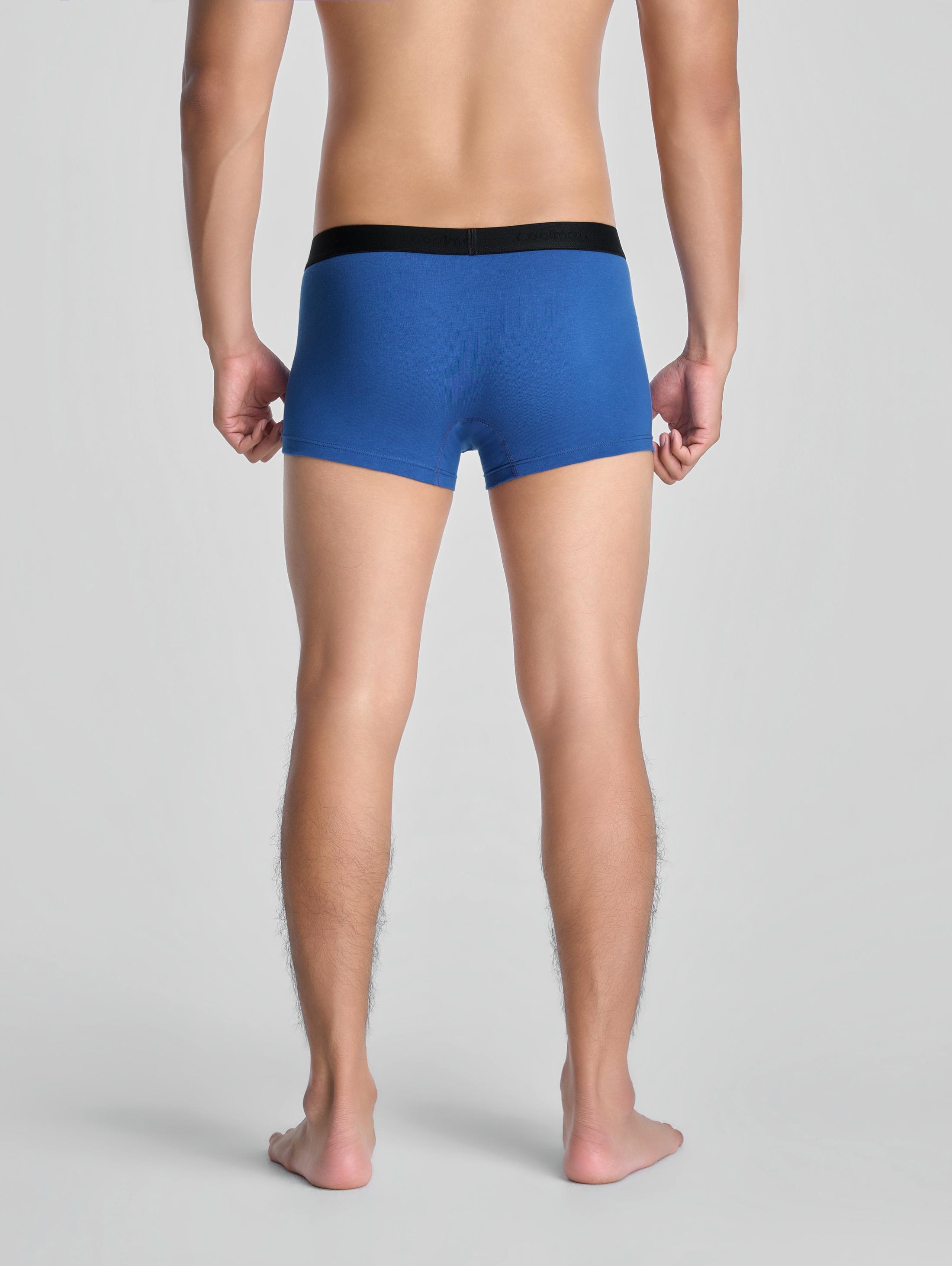 Quần lót nam Trunk Cotton Co Giãn Essentials - undefined