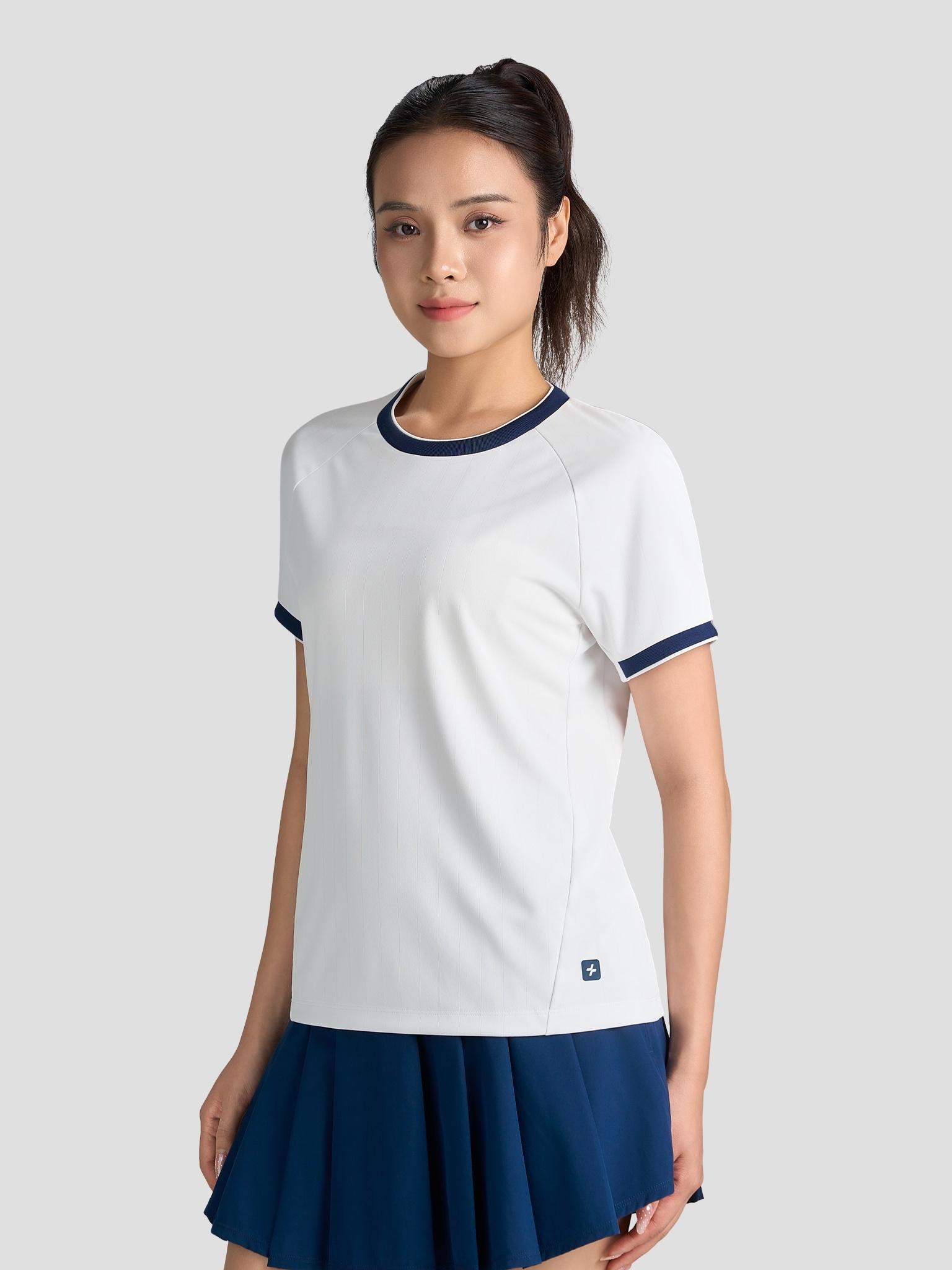 Áo Tshirt Pickleball nữ cổ tròn Zero Mark - undefined