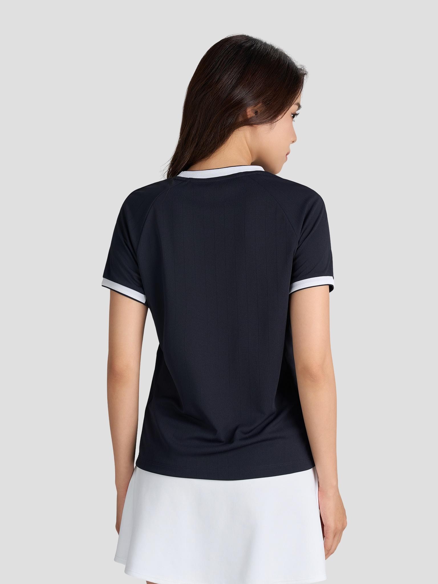 Áo Tshirt Pickleball nữ cổ tròn Zero Mark - undefined
