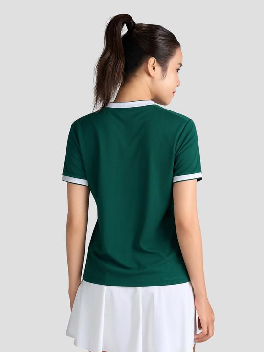 Áo Tshirt Pickleball nữ cổ V Zero Mark - undefined