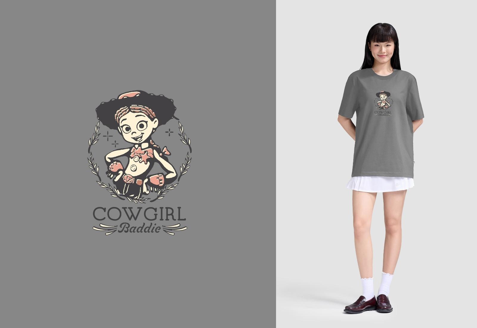 Áo thun Toy Story 5 Cow Girl