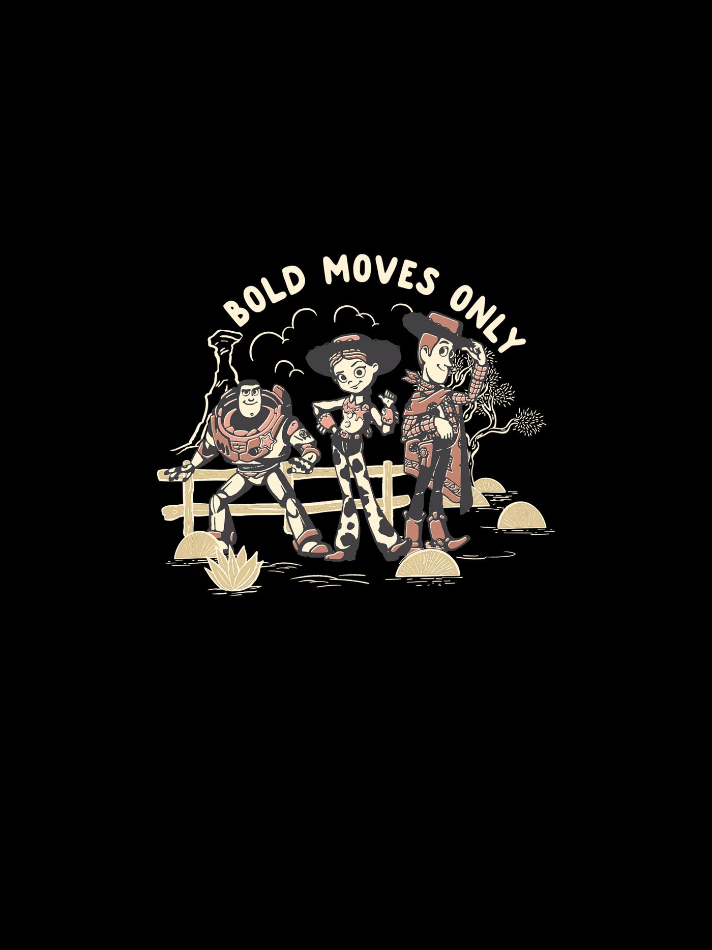 Áo thun Toy Story 5 Bold Moves Only - undefined