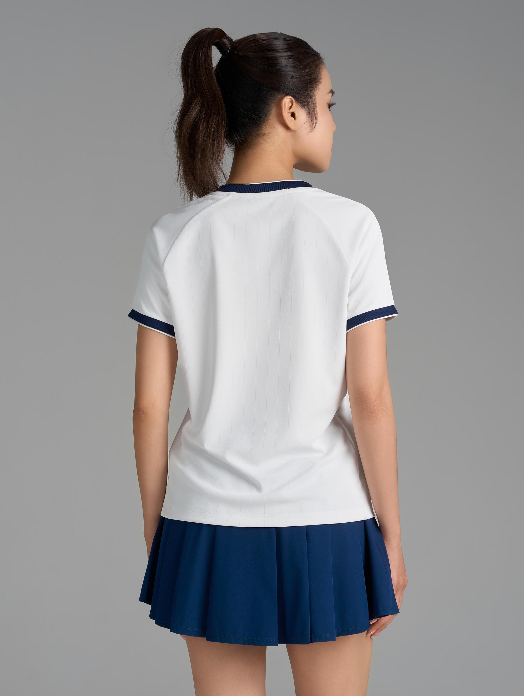 Áo Tshirt Pickleball nữ cổ tròn Zero Mark - undefined