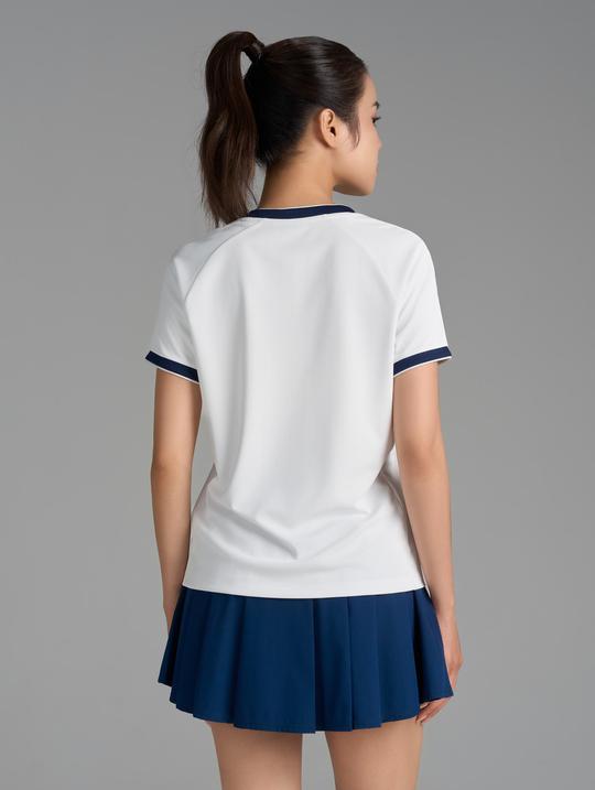 Áo Tshirt Pickleball nữ cổ tròn Zero Mark - undefined