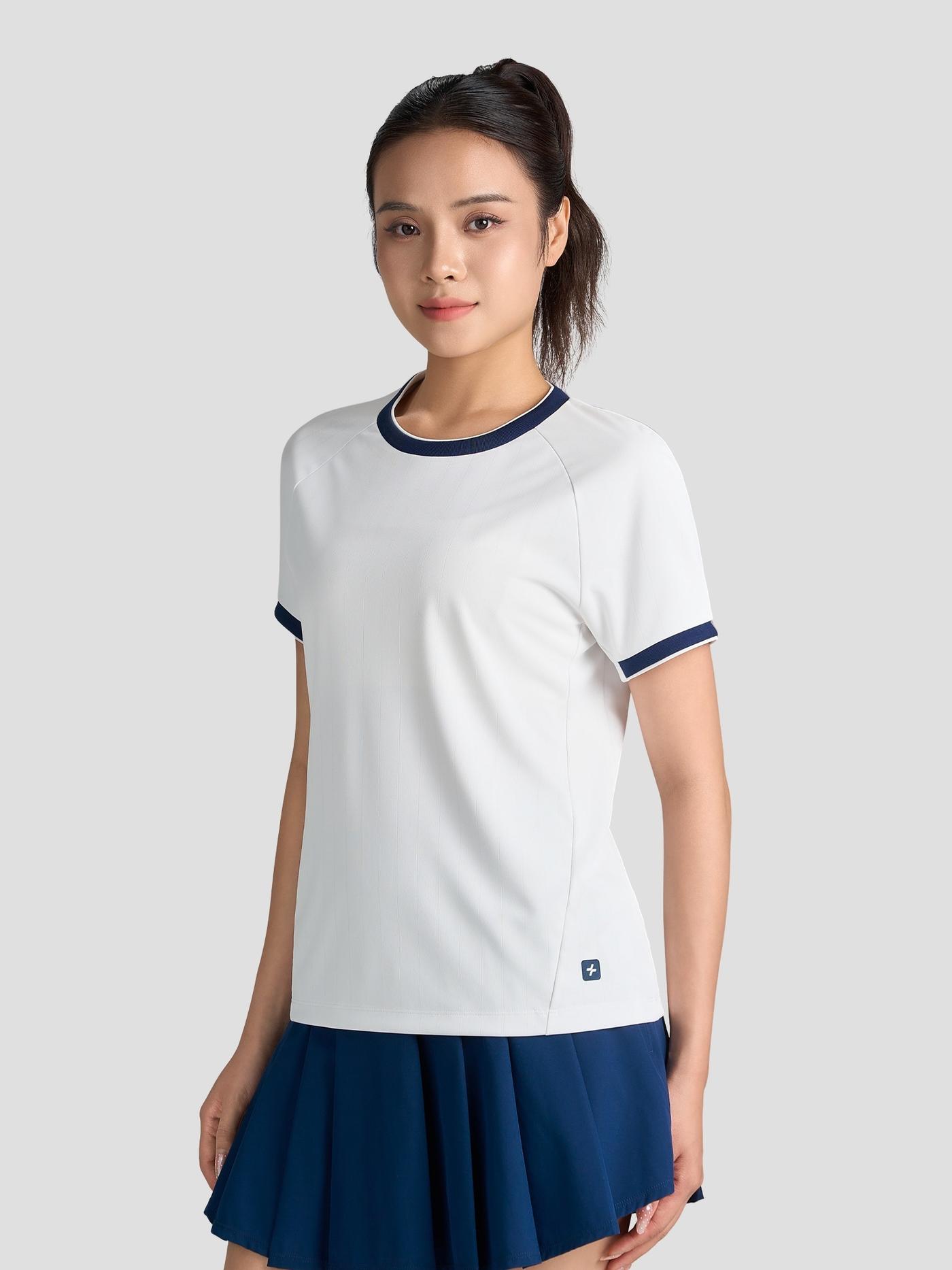 Áo Tshirt Pickleball nữ cổ tròn Zero Mark - undefined
