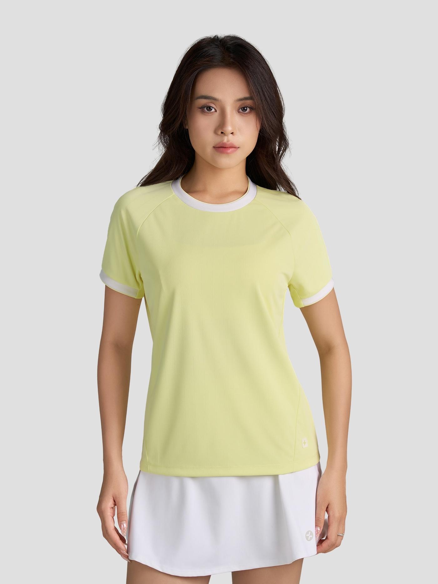 Áo Tshirt Pickleball nữ cổ tròn Zero Mark - undefined