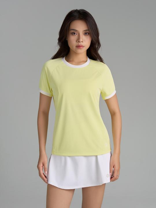 Áo Tshirt Pickleball nữ cổ tròn Zero Mark - undefined