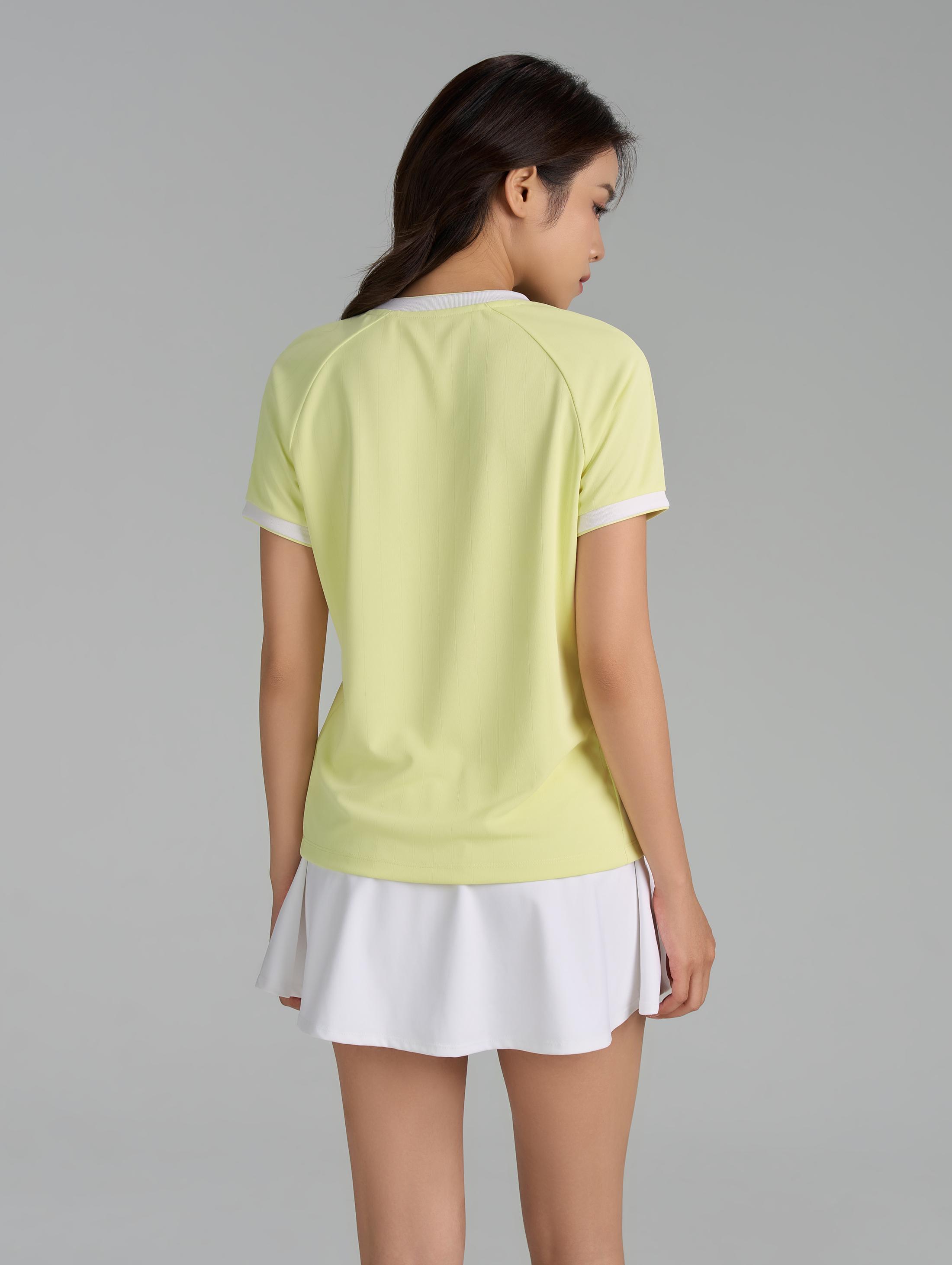 Áo Tshirt Pickleball nữ cổ tròn Zero Mark - undefined