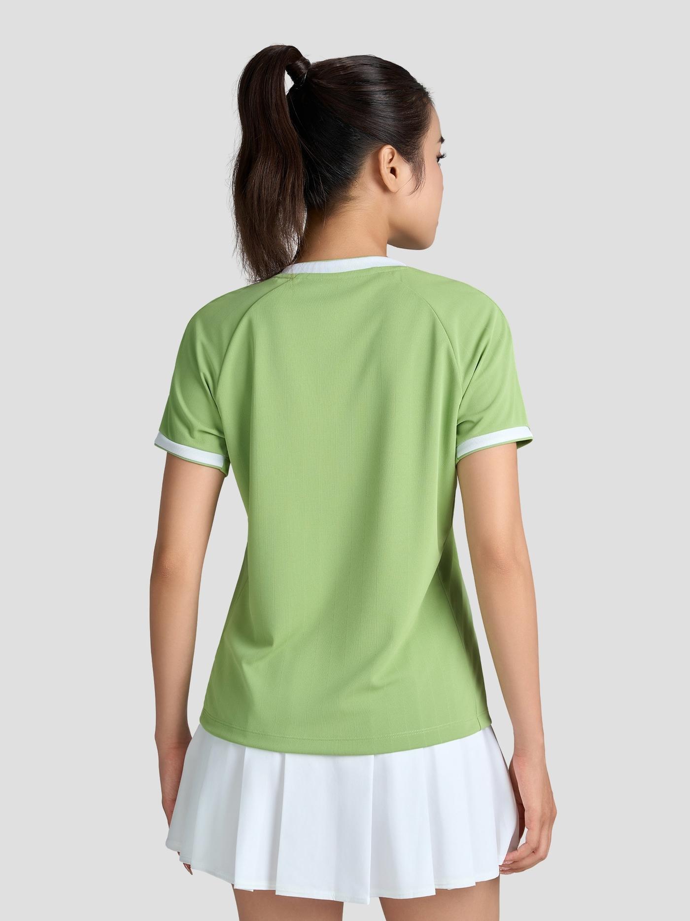 Áo Tshirt Pickleball nữ cổ tròn Zero Mark - undefined