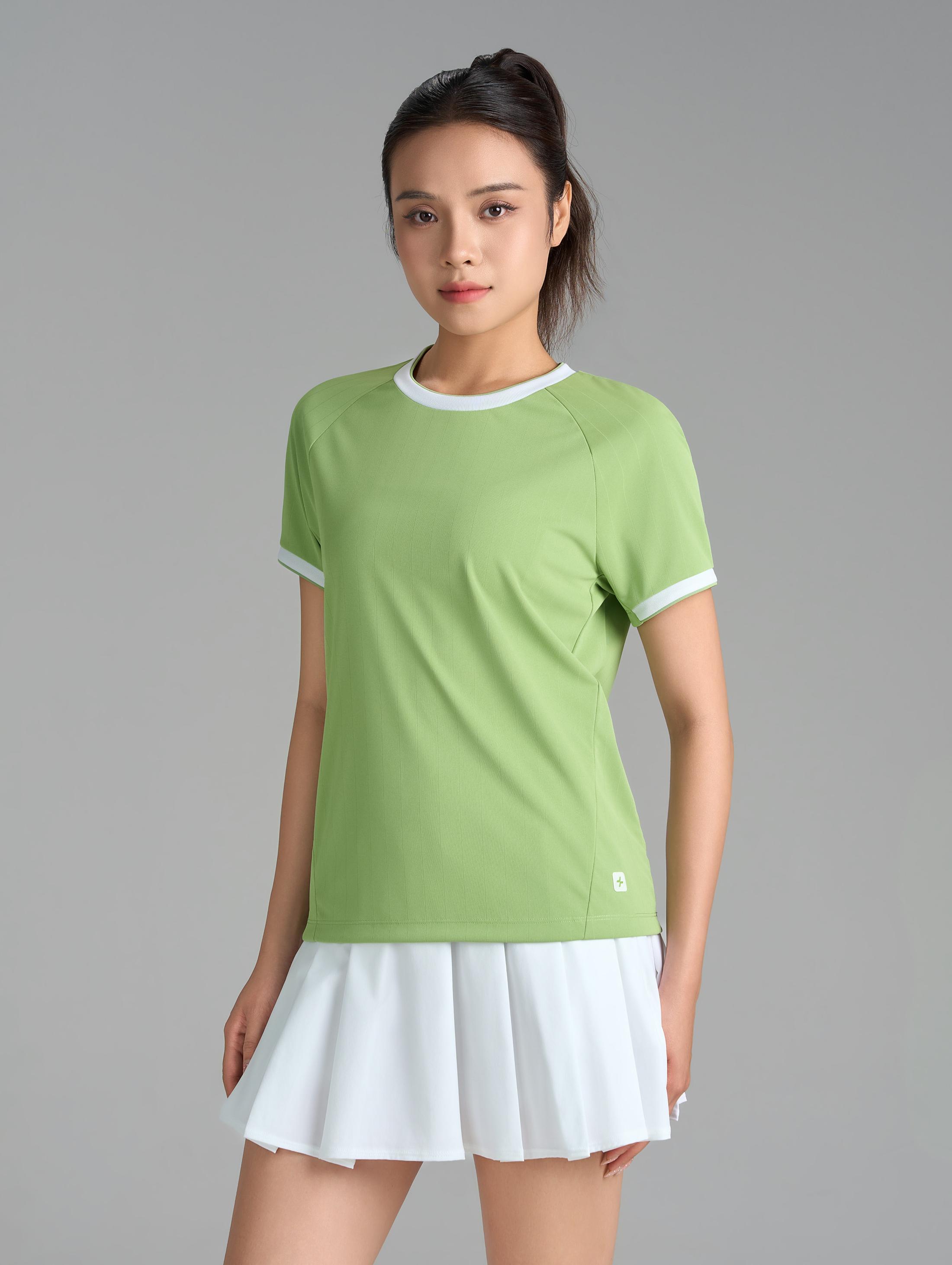Áo Tshirt Pickleball nữ cổ tròn Zero Mark - undefined