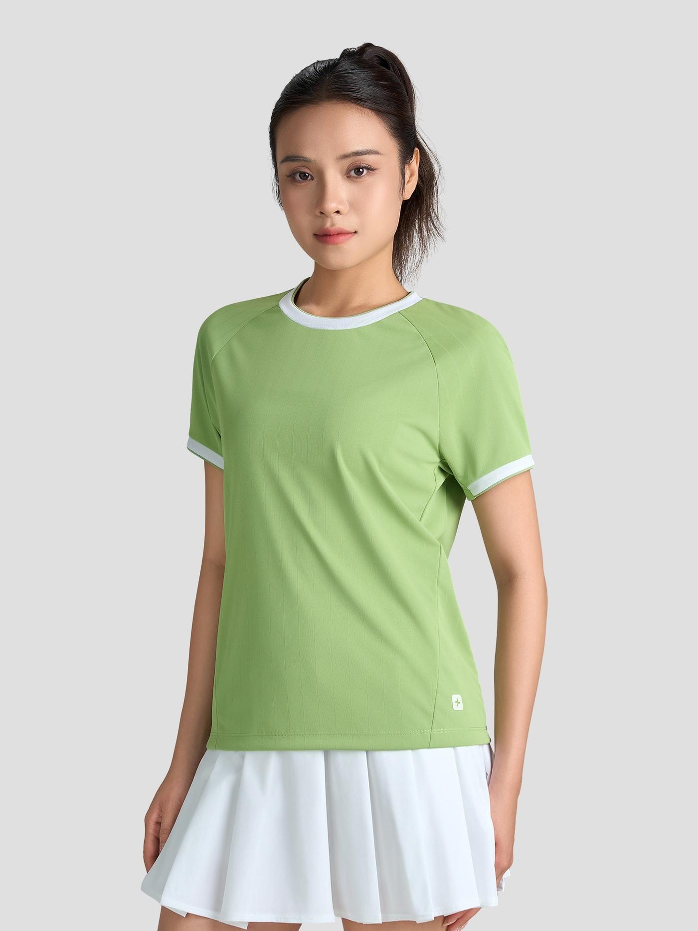 Áo Tshirt Pickleball nữ cổ tròn Zero Mark - undefined