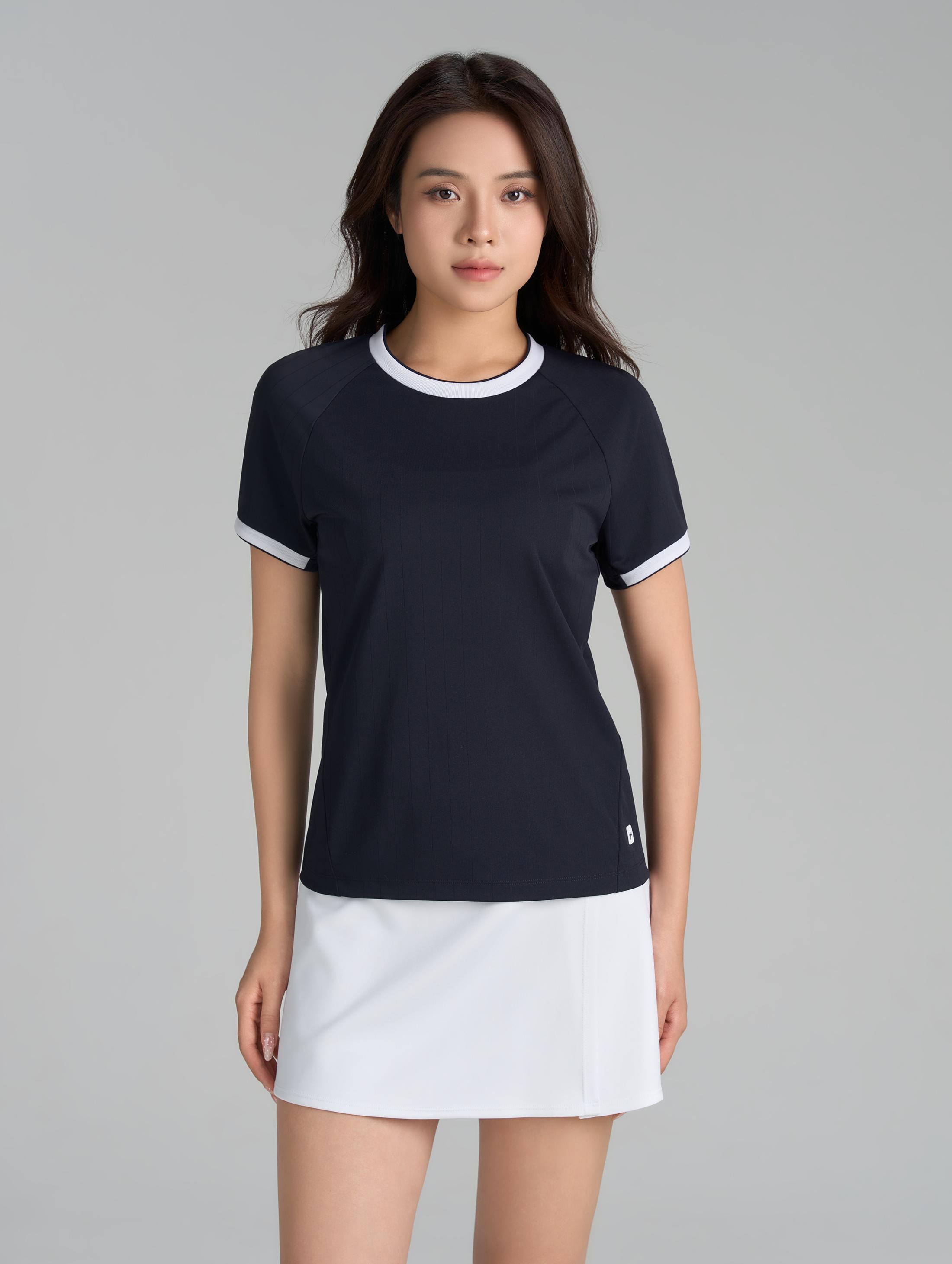 Áo Tshirt Pickleball nữ cổ tròn Zero Mark - undefined