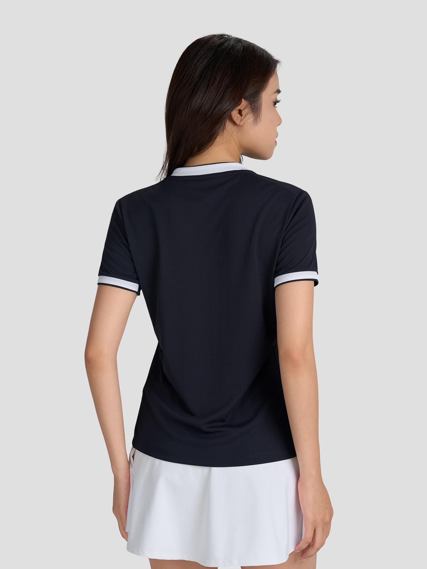 Áo Tshirt Pickleball nữ cổ V Zero Mark - undefined