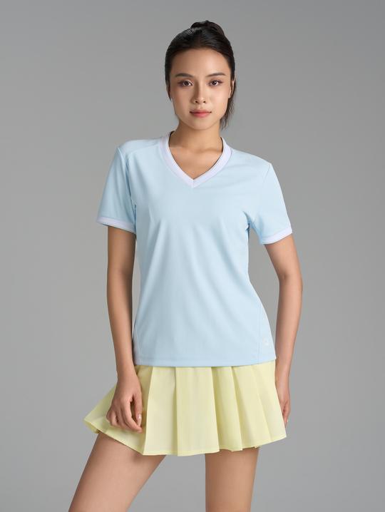 Áo Tshirt Pickleball nữ cổ V Zero Mark - undefined