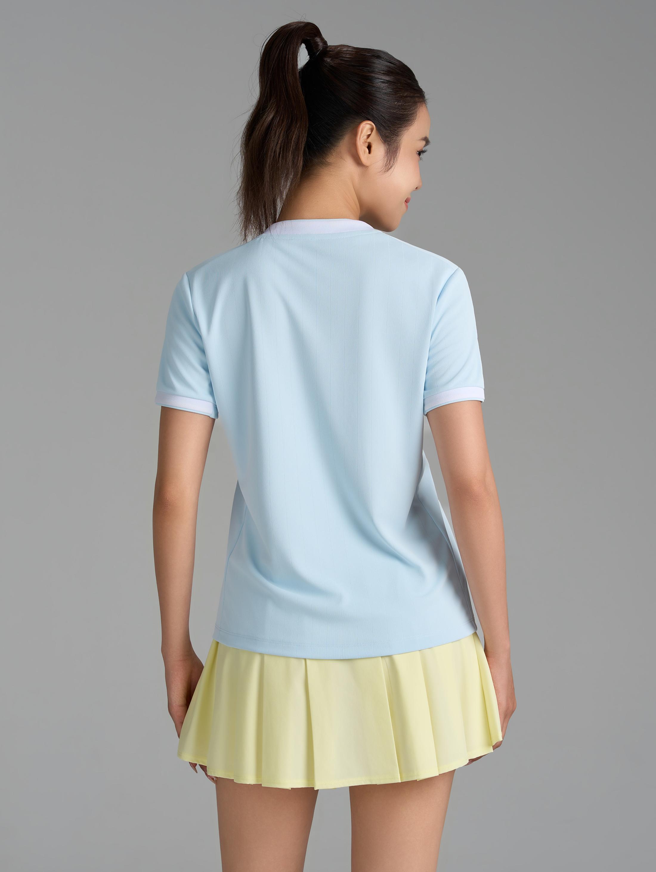 Áo Tshirt Pickleball nữ cổ V Zero Mark - undefined