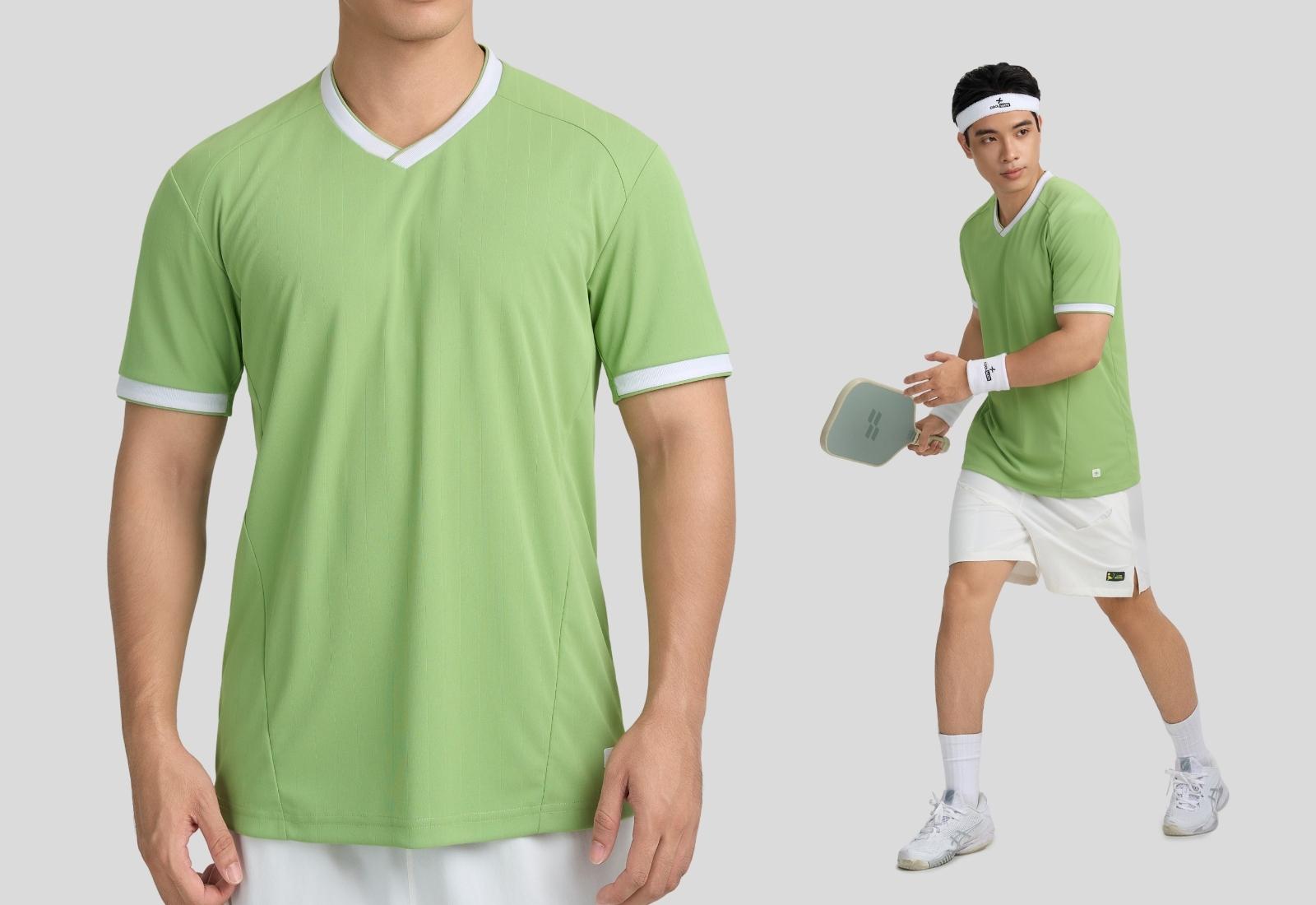 Zero Mark Men's V-Neck Pickleball T-Shirt