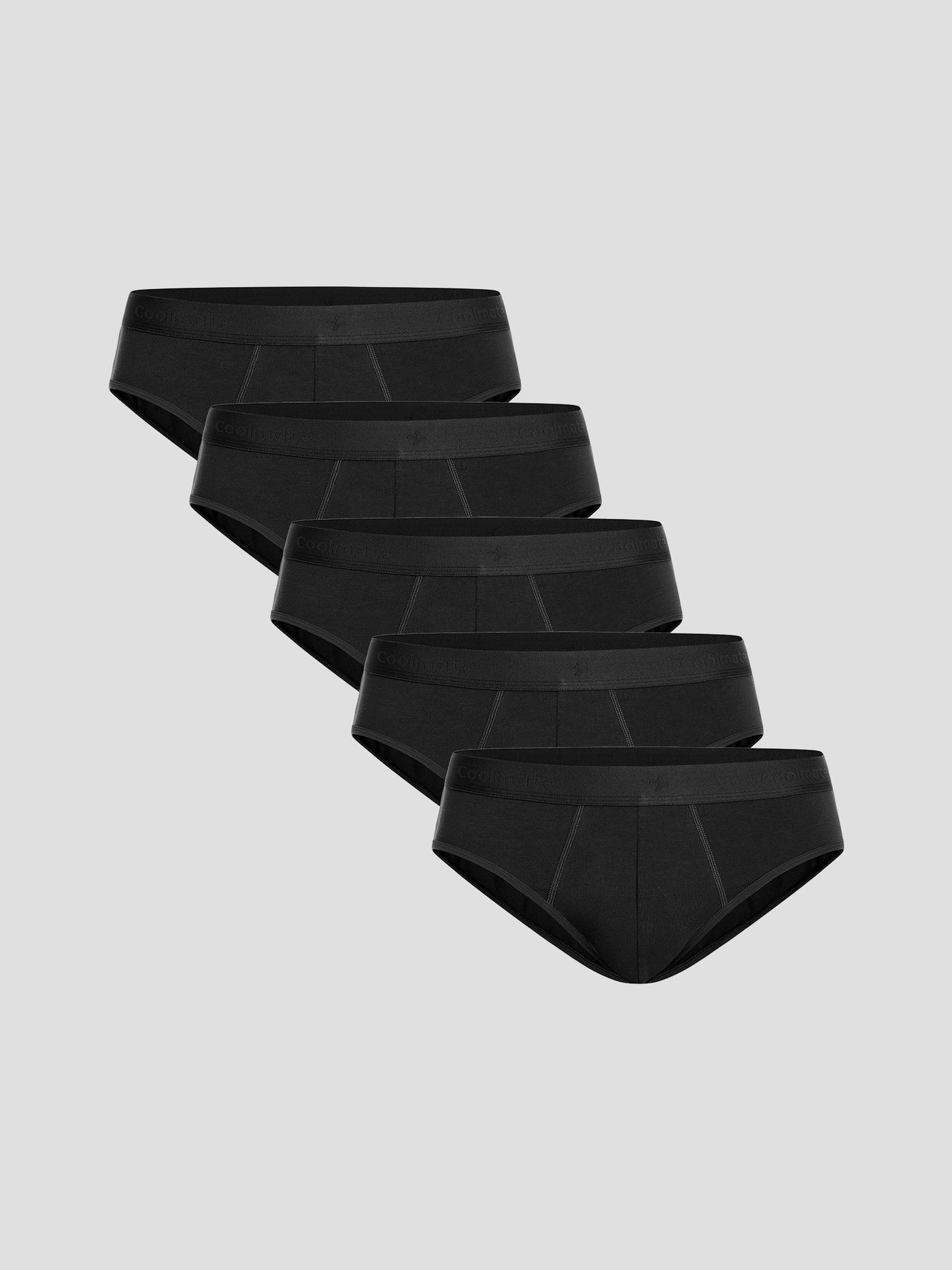 Pack 5 Quần lót nam Brief Cotton Co Giãn Origin - undefined