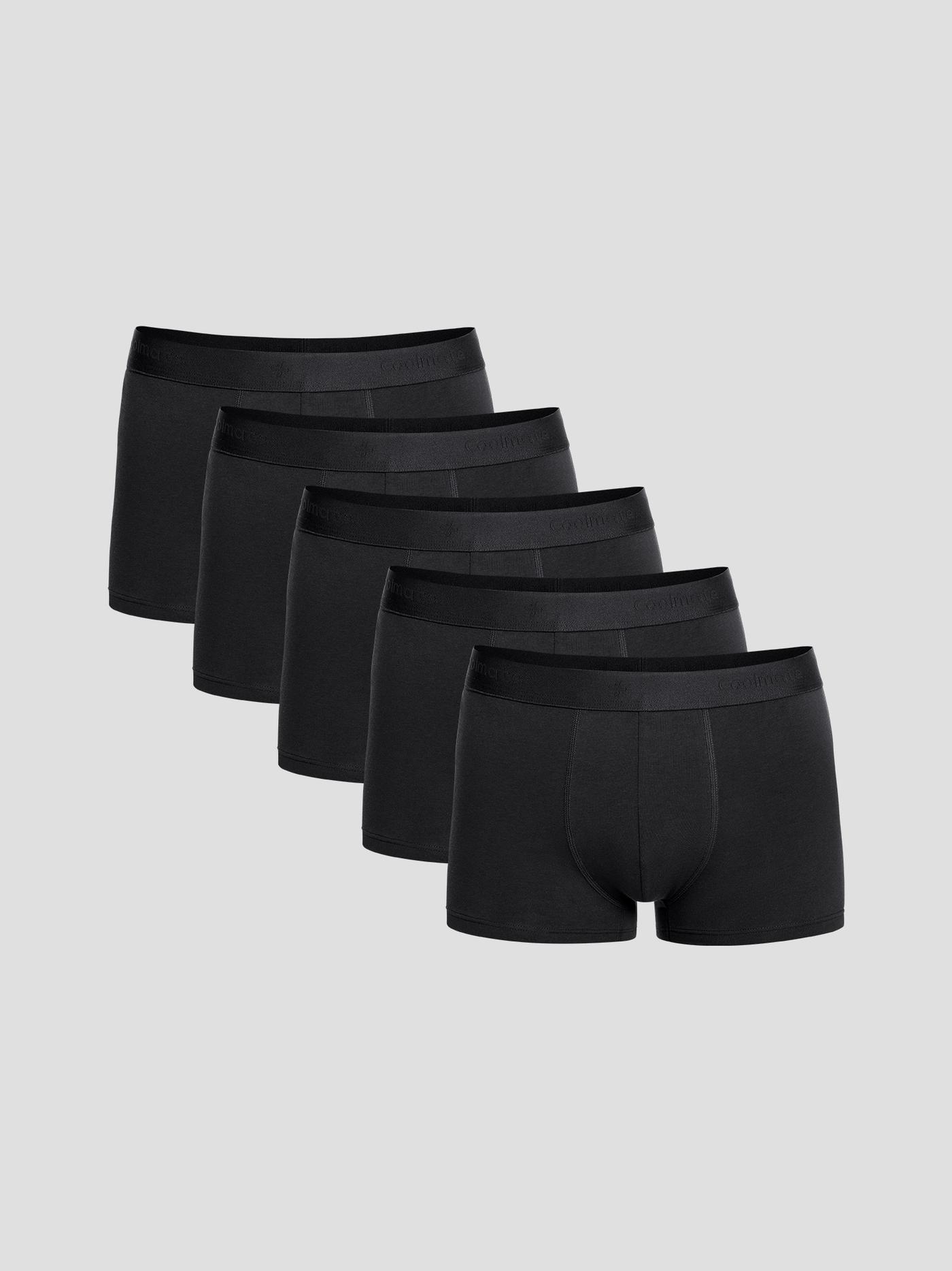 Pack 5 Quần lót nam Trunk Cotton Co Giãn Origin - undefined