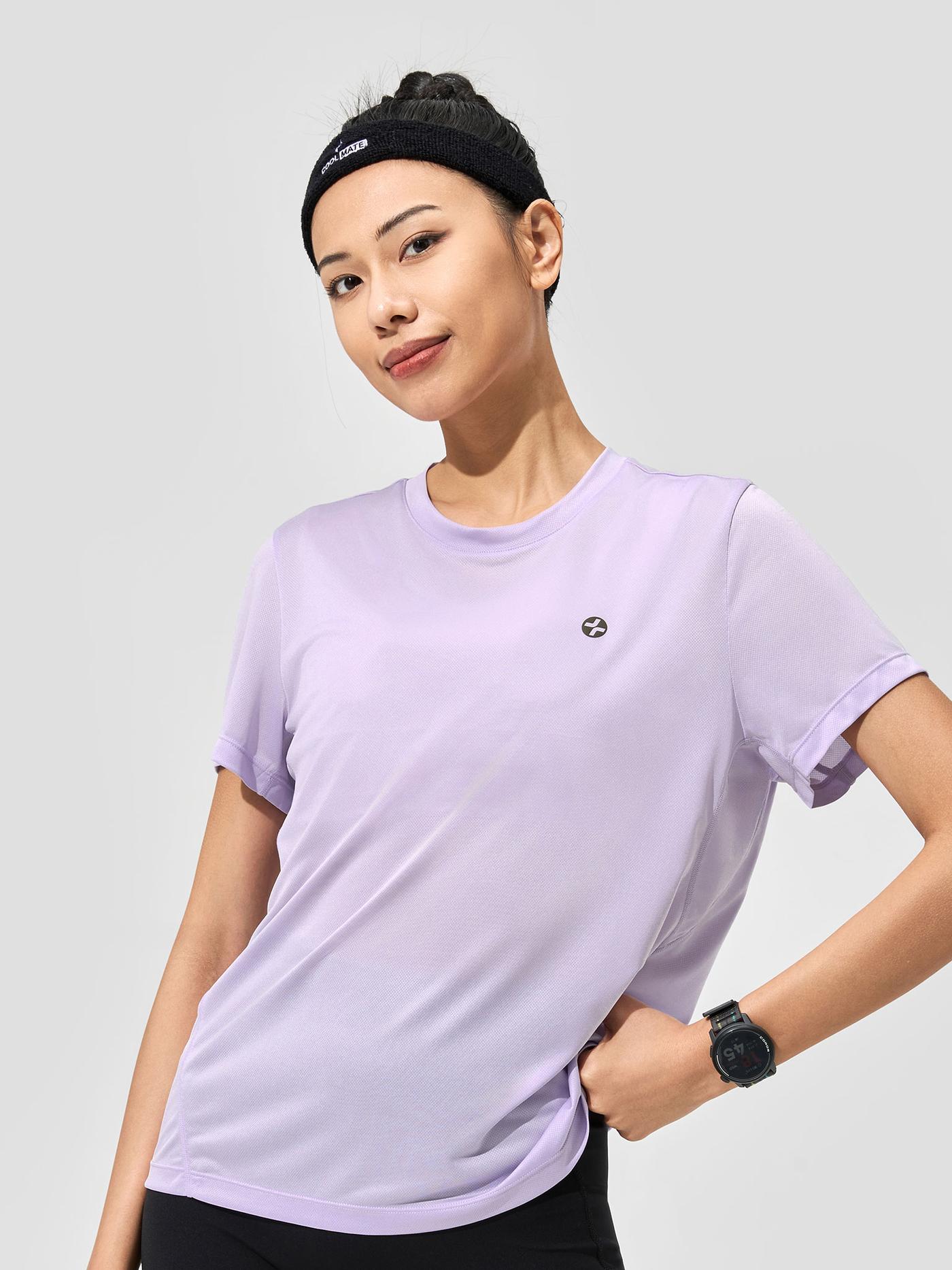 Set đồ tập thể thao nữ 1 - Tím Trắng xám - undefined