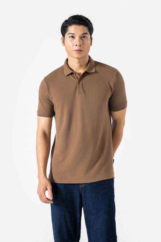 Men's Pique Cotton Polo Shirt - undefined