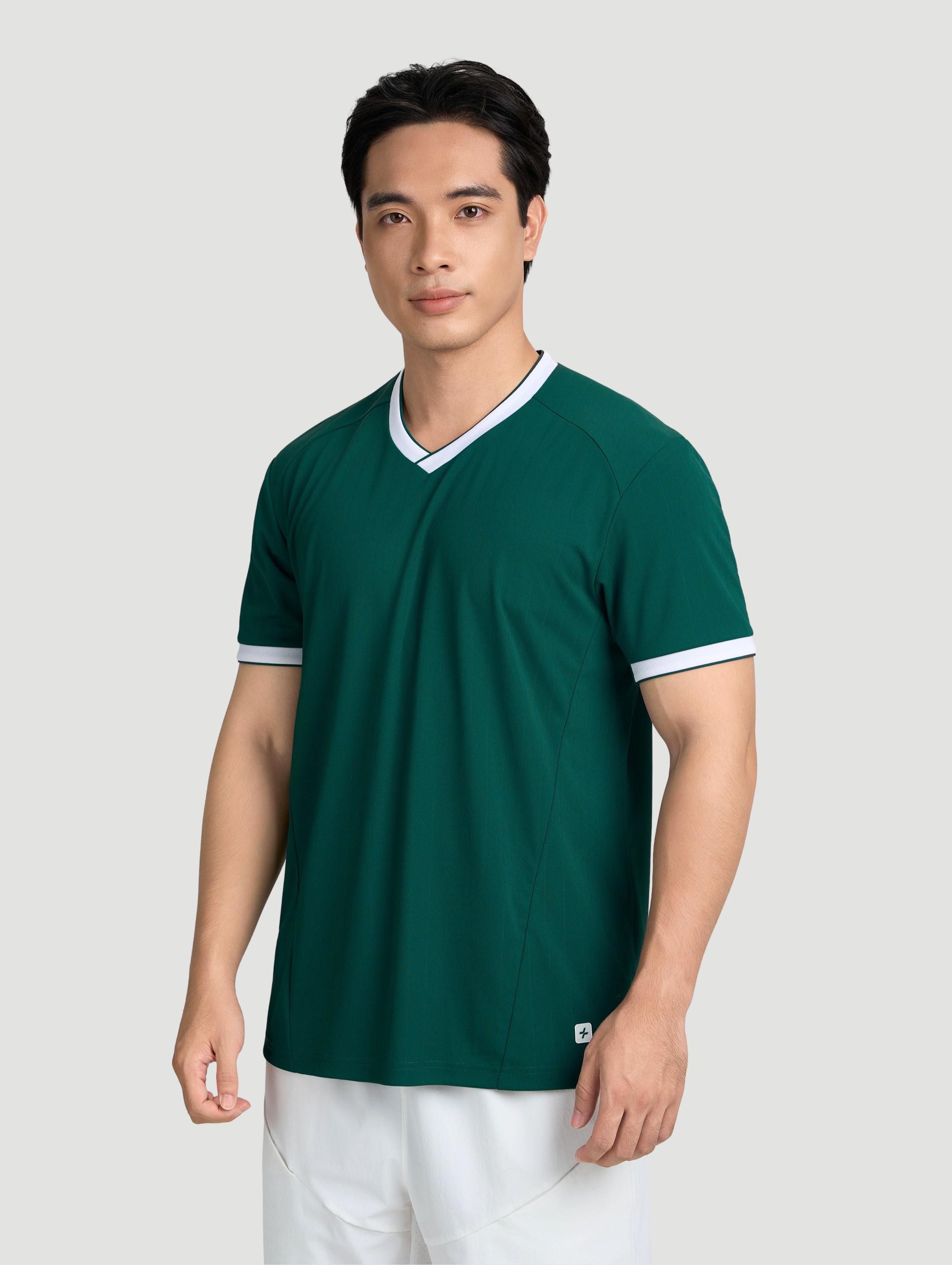 Zero Mark Men's V-Neck Pickleball T-Shirt - undefined