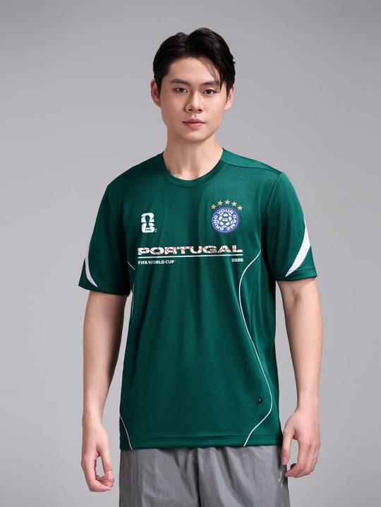 Áo thun phối tay Exdry Performance World Cup Portugal - undefined