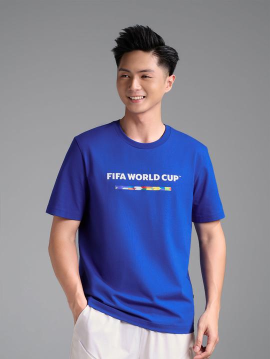 Áo Tshirt Cotton Compact World Cup Unity Bar - MS10 - undefined